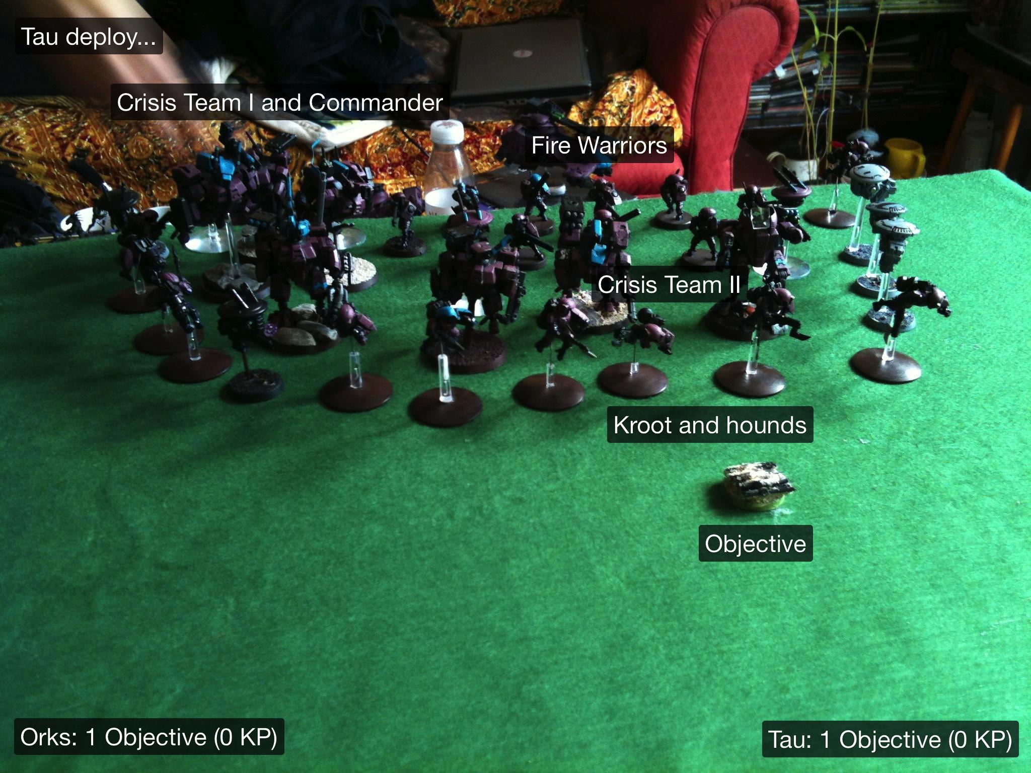 Battle Report, Da Ork Angelz, El Quixo, Orks, Tau