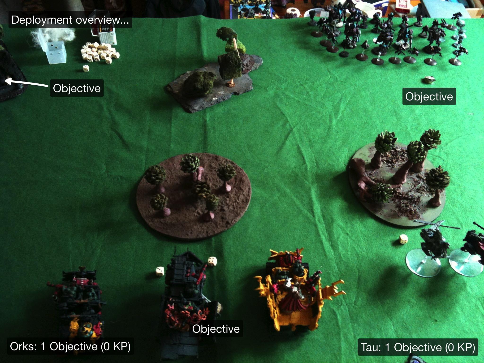 Battle Report, Da Ork Angelz, El Quixo, Orks, Tau