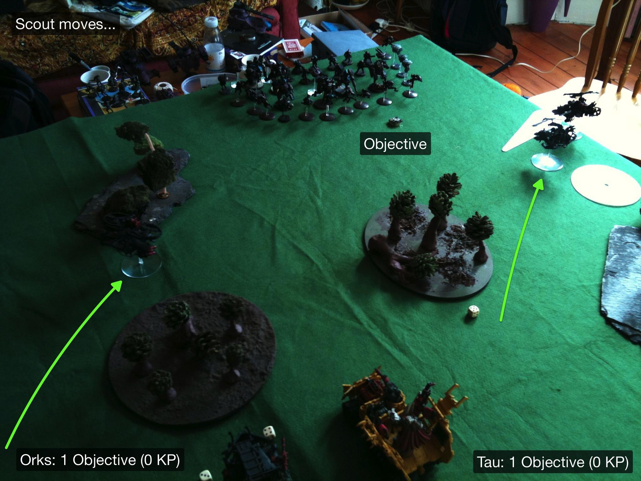 Battle Report, Da Ork Angelz, El Quixo, Orks, Tau