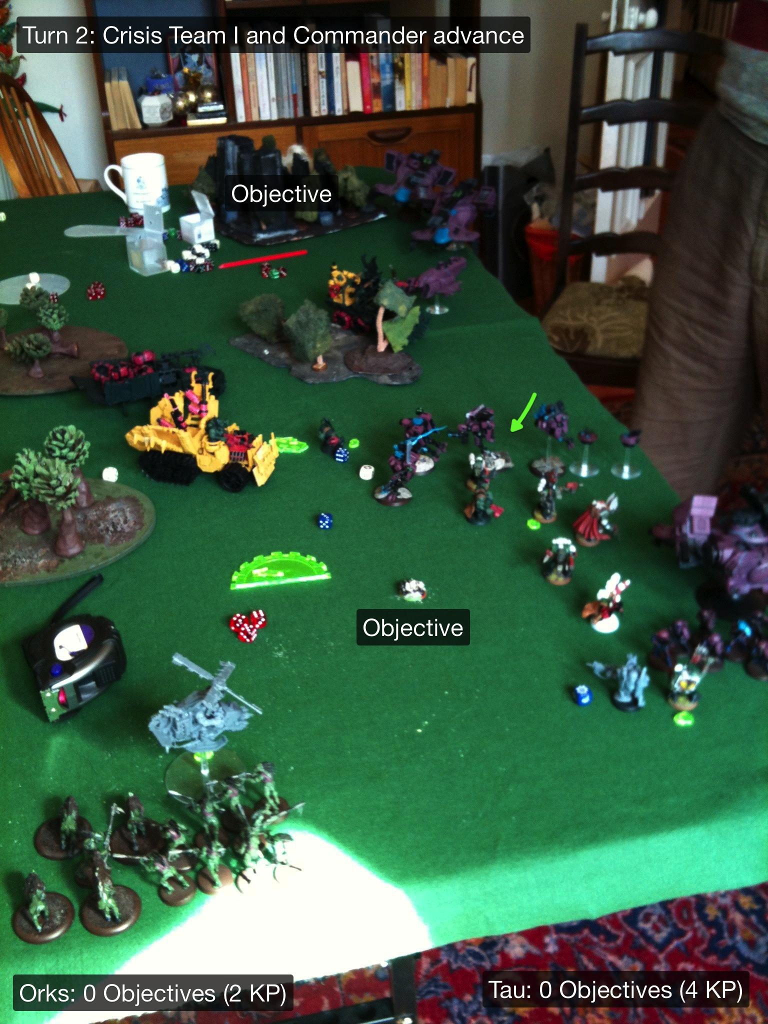 Battle Report, Da Ork Angelz, El Quixo, Orks, Tau