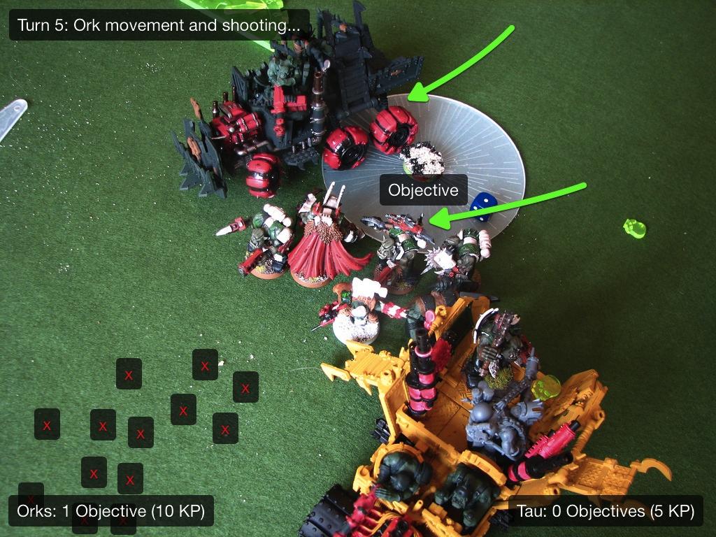 Battle Report, Da Ork Angelz, El Quixo, Orks, Tau