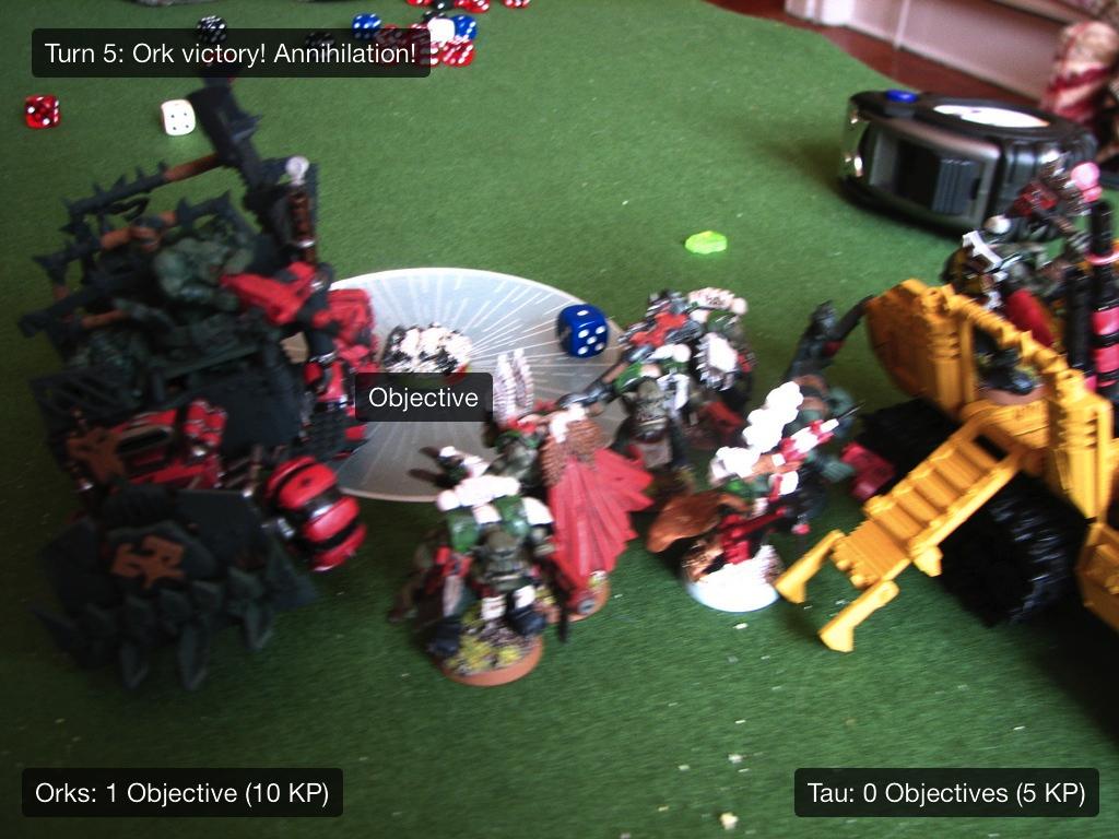 Battle Report, Da Ork Angelz, El Quixo, Orks, Tau