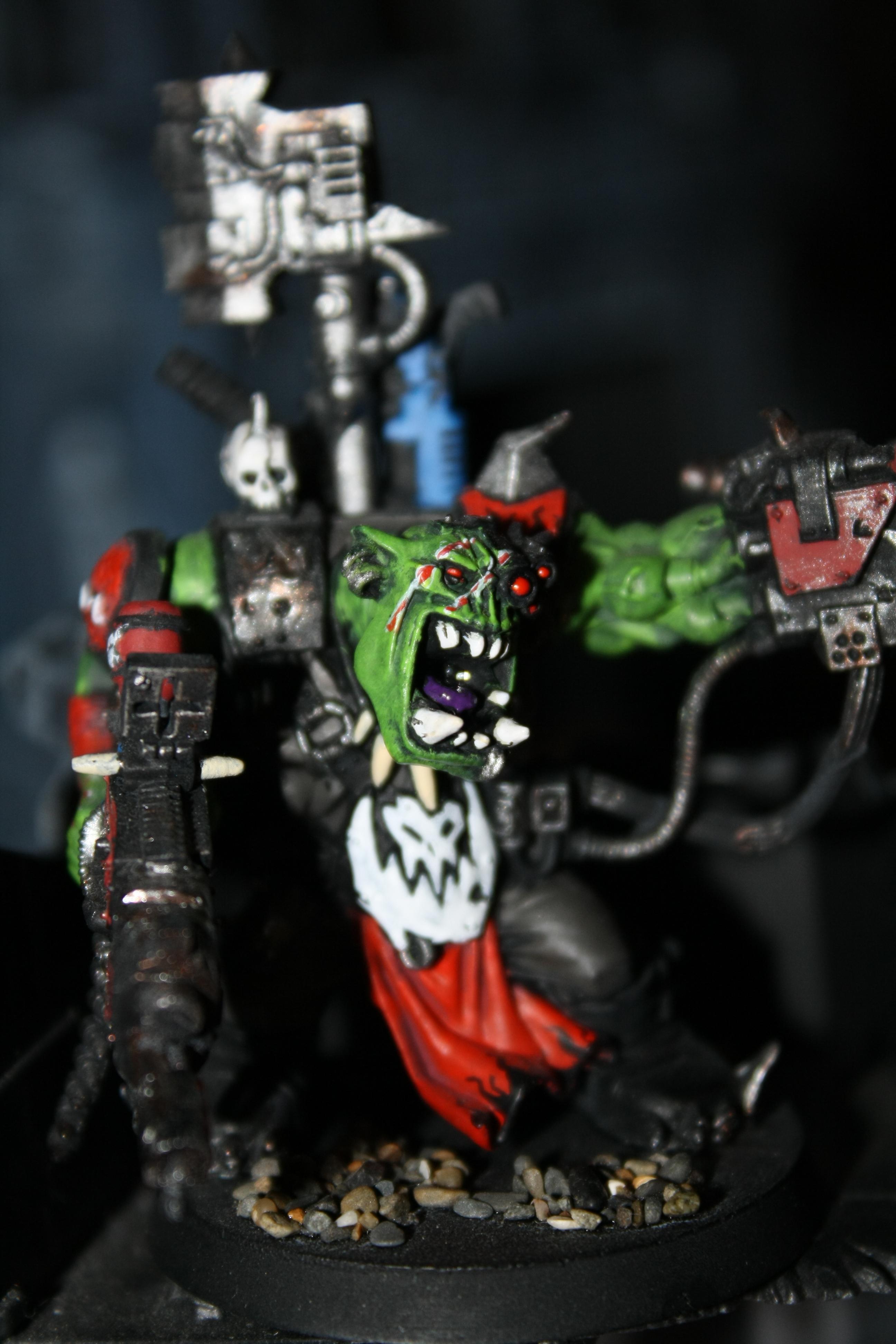 Close-up, Conversion, Orks, Warboss