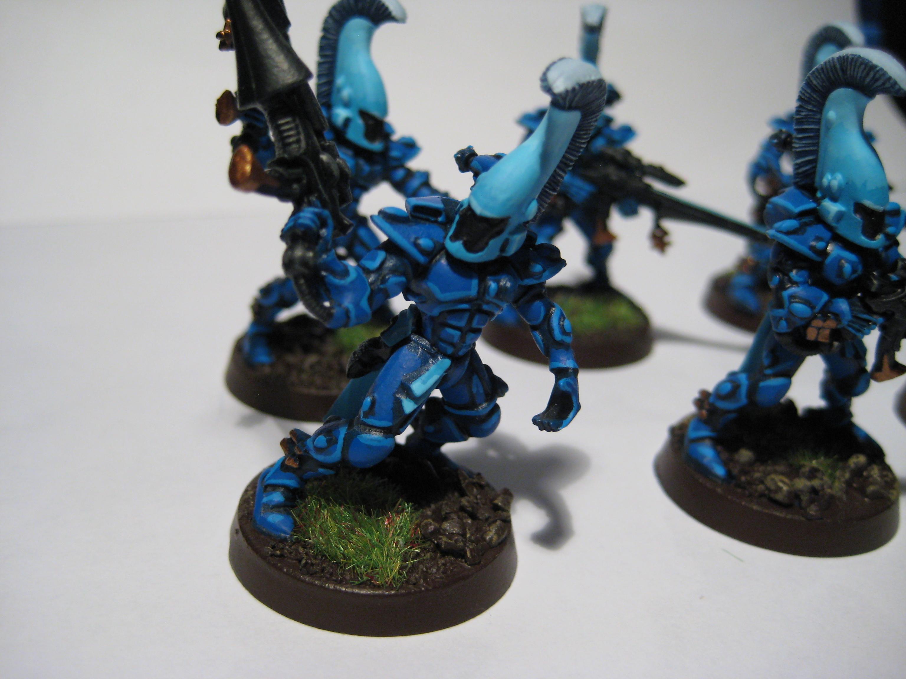 Dire Avengers, Eldar, Farseer, Fire Dragon, Jetbike, Seer Council, Storm Guardians, Warlock