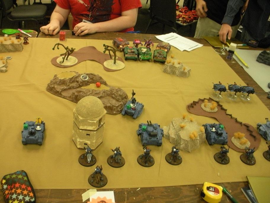 Nova Open 2010, Game 1 - End of turn 1
