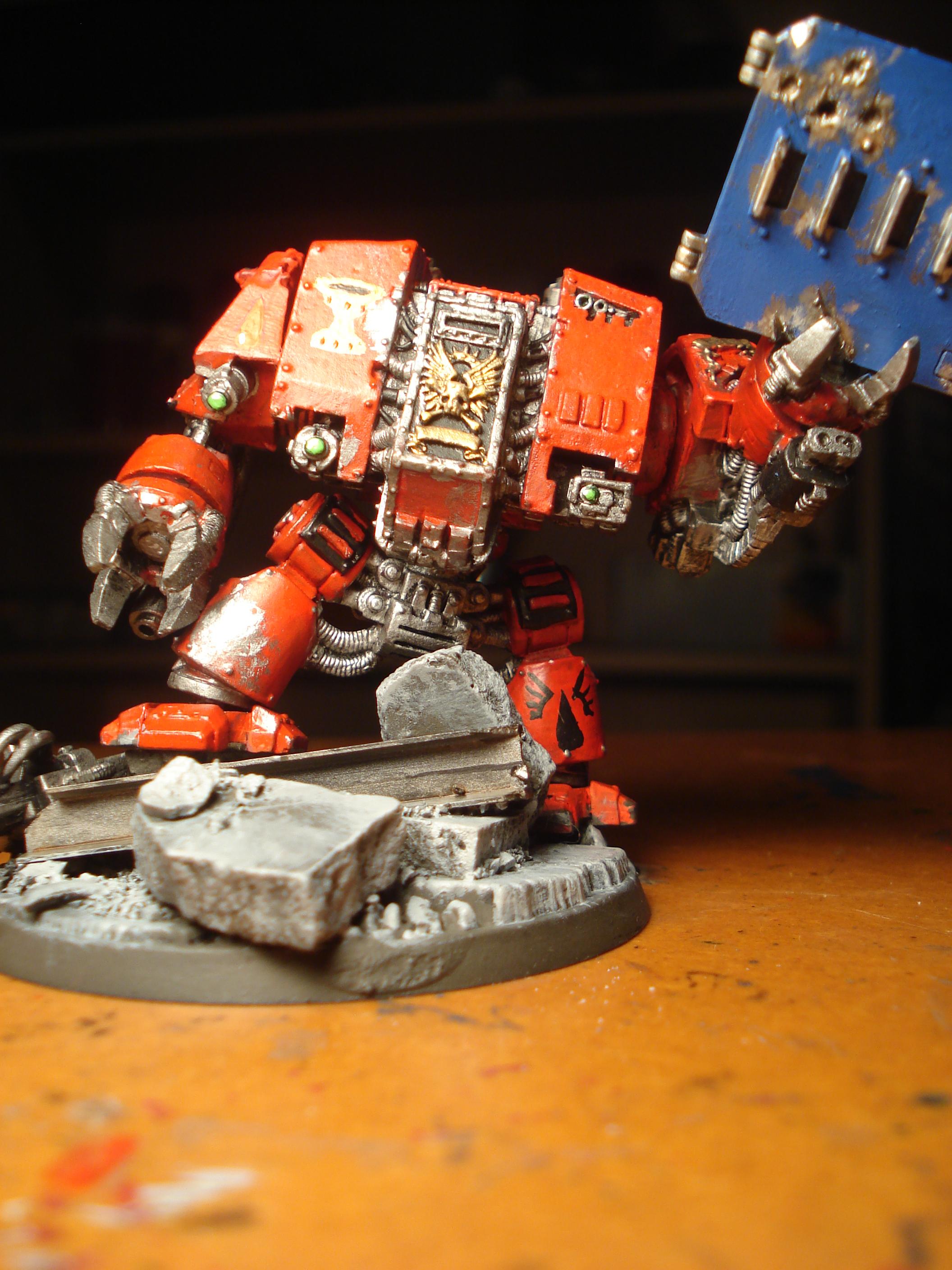 Blood Angels, Dreadnought, Furiouso, Space Marines, Warhammer 40,000