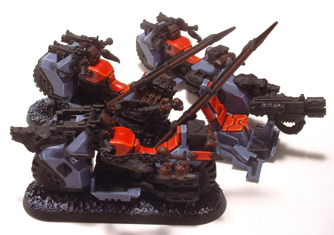 Attack Bikes, Bike, Space Marines, Space Wolves, Swift Claws, Warhammer 40,000