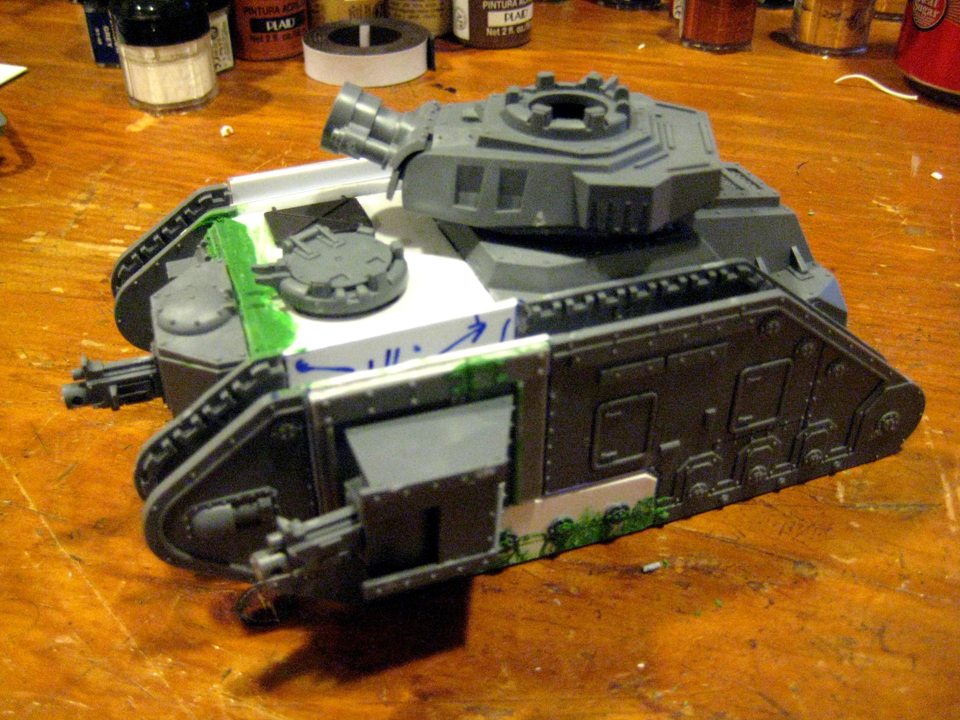 Imperial Guard, Leman Russ, Work In Progress