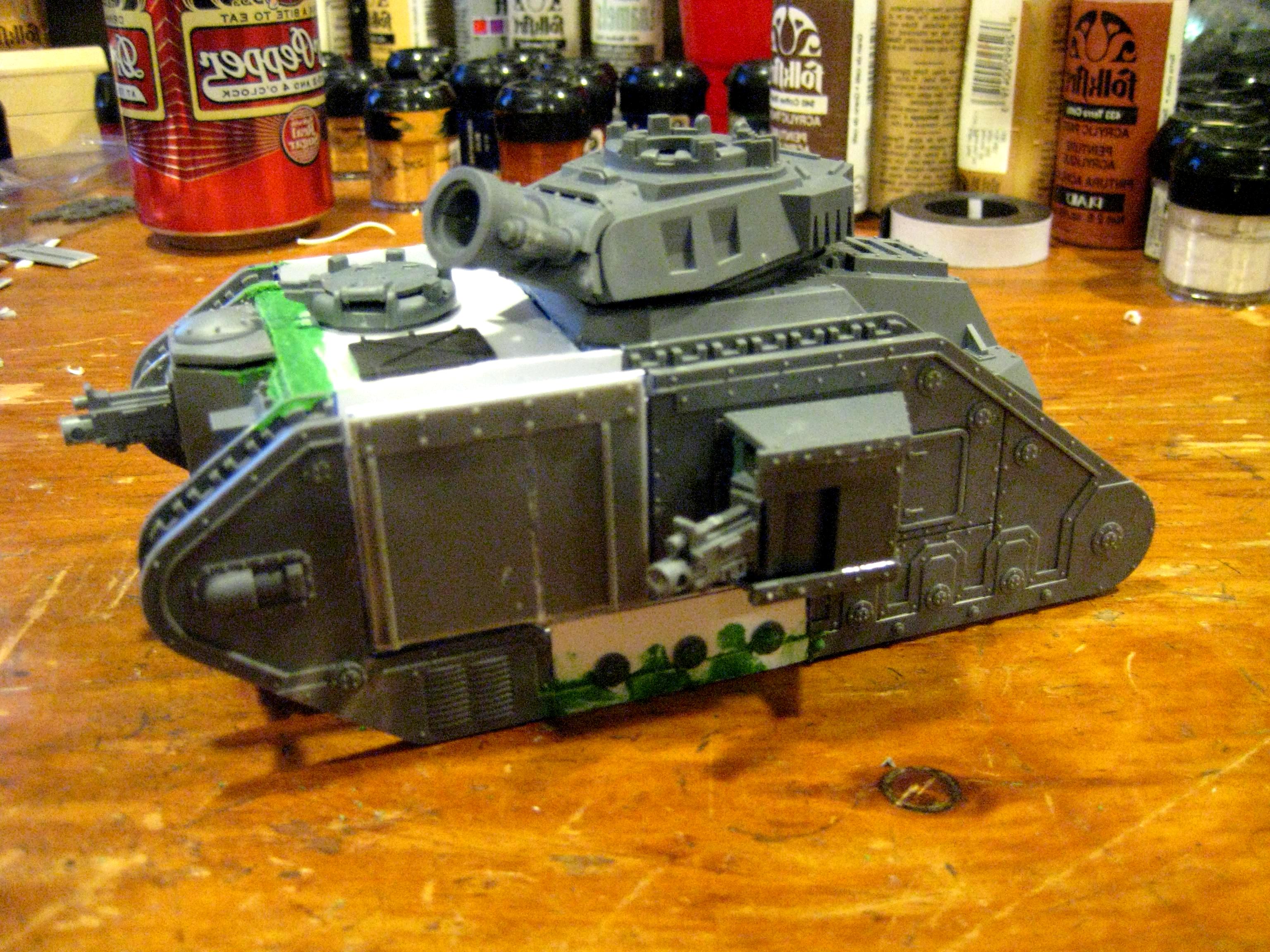 Imperial Guard, Leman Russ, Work In Progress