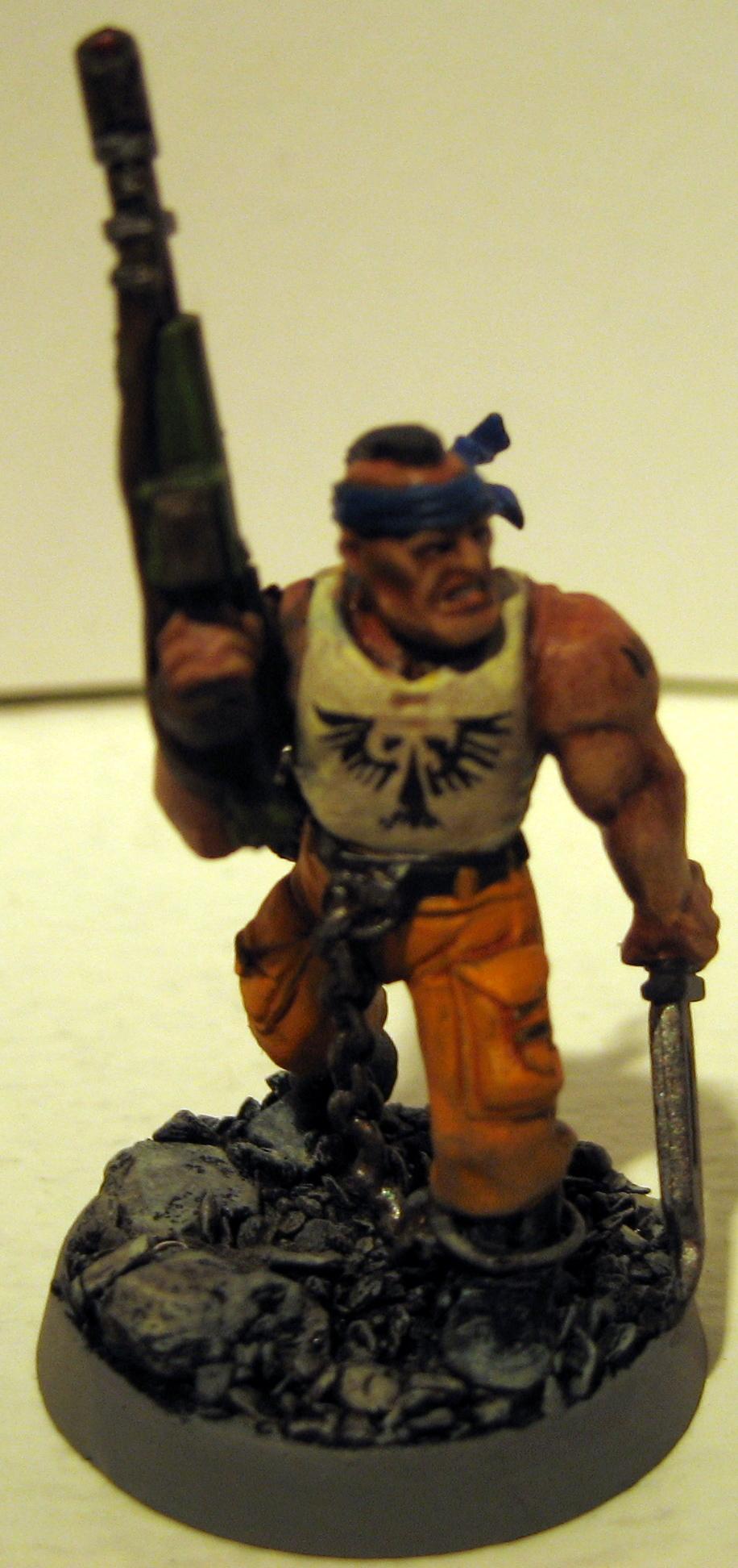 Conversion, Imperial Guard, Penal Legion, Preview, Test Colour Scheme, Work In Progress