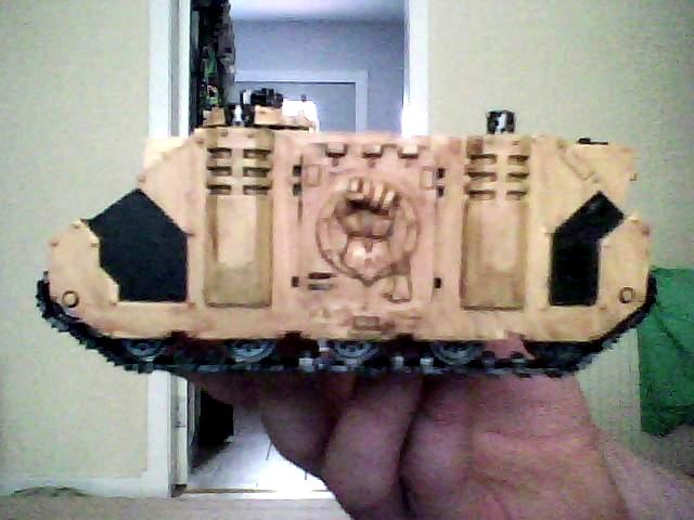 Imperial Fists, Rhino, Space Marines, Tank
