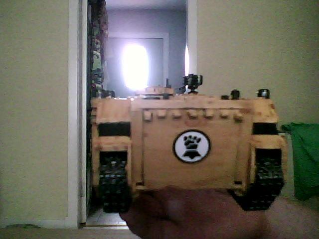 Imperial Fists, Rear view