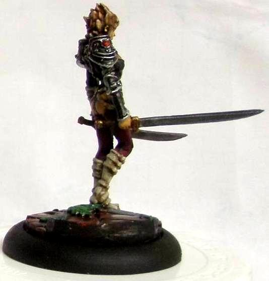 Malifaux, Outcasts, Sword Mistress, Viktoria, Work In Progress, Wyrd