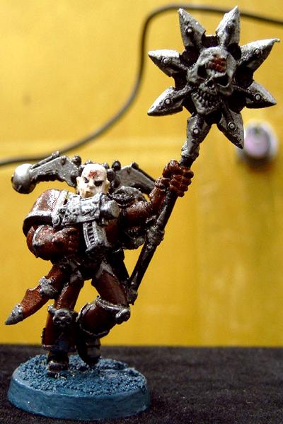Berzerker, Chaos, Chaos Space Marines, Icon Bearer, Khorne, Khorne Berzerker, Warhammer 40,000