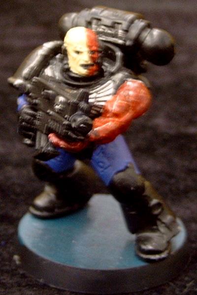 Battle Damage, Conversion, Custom, Power Armor, Space Marines, Troops, Warhammer 40,000