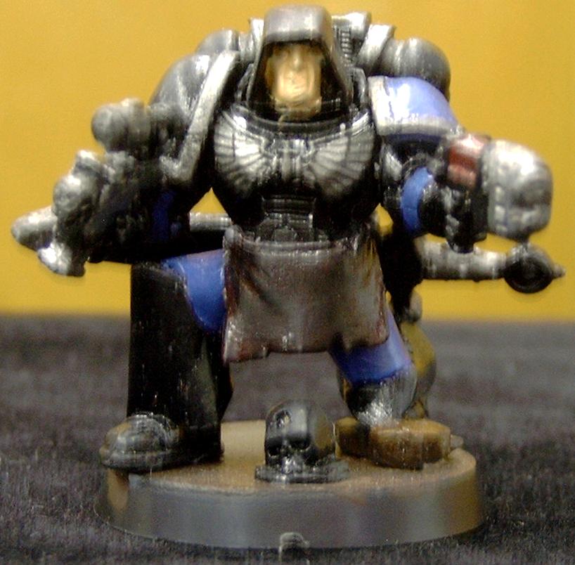 Bolt Pistol, Conversion, Custom, Cyper, Plasma Pistol, Power Weapon, Sgt., Space Marines, Warhammer 40,000