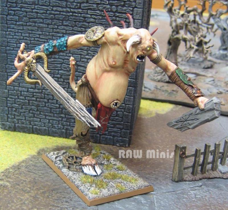 Chaos, Conversion, Giant, Painting, Warriors