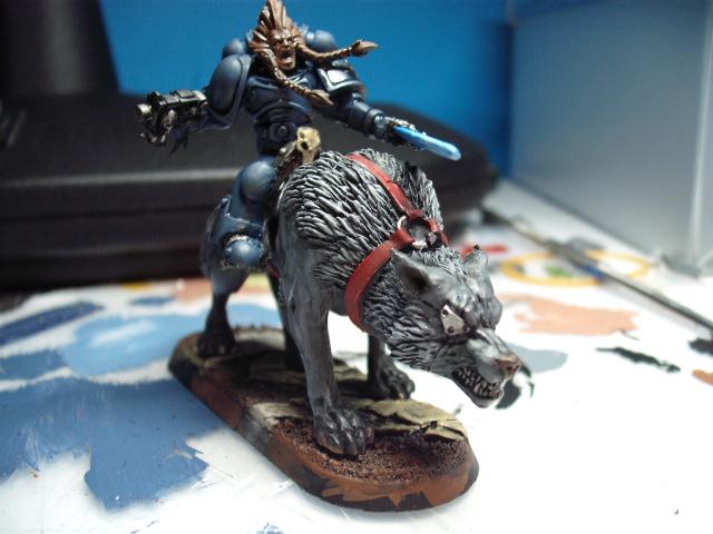 Harness, Power Sword, Space Wolves, Thunderwolf