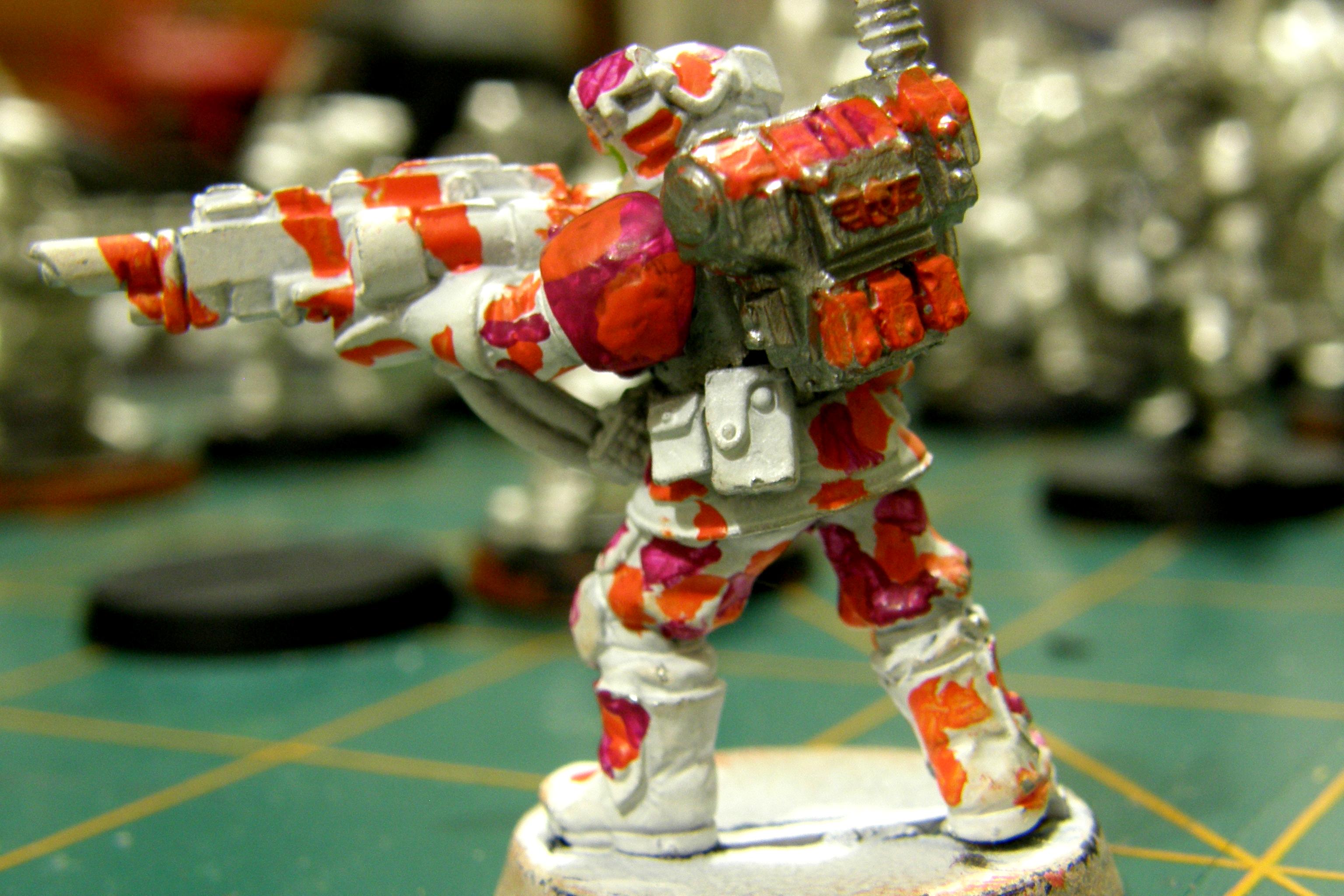 Imperial Guard, Metals, Painting, Repaint, Work In Progress