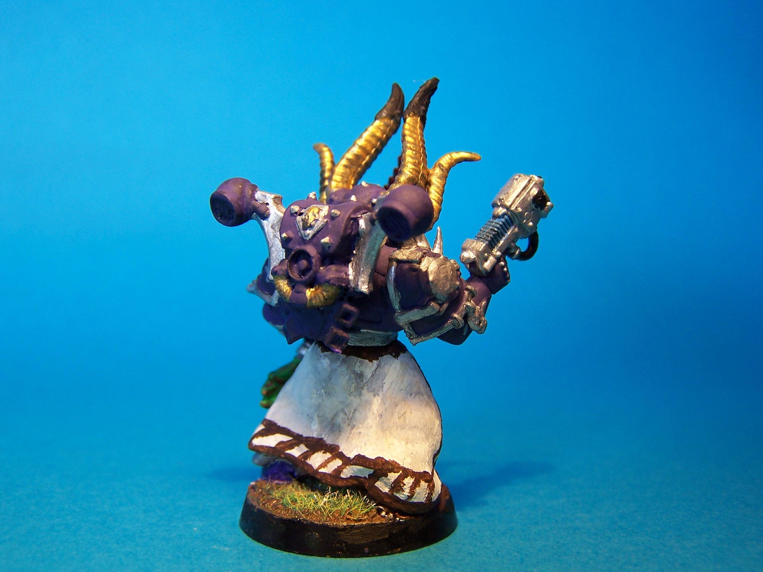 Chaos, Chaos Space Marine Sorcerer, Scratch, Space, Space Marines, Zajcu, Zajcuns