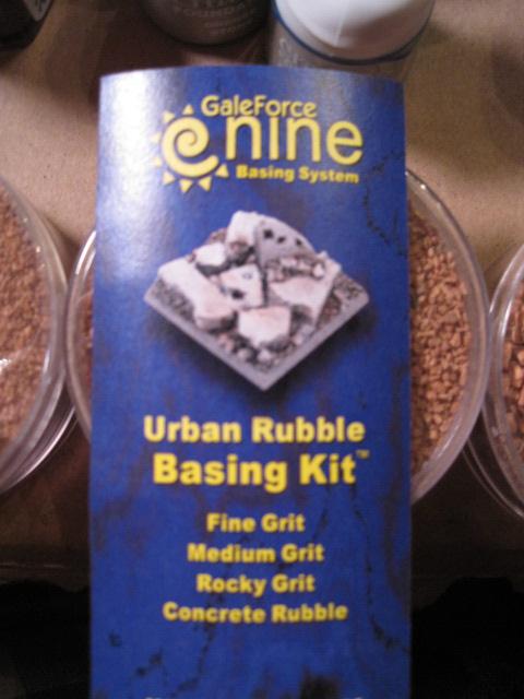 These are the  basing materials i bought
