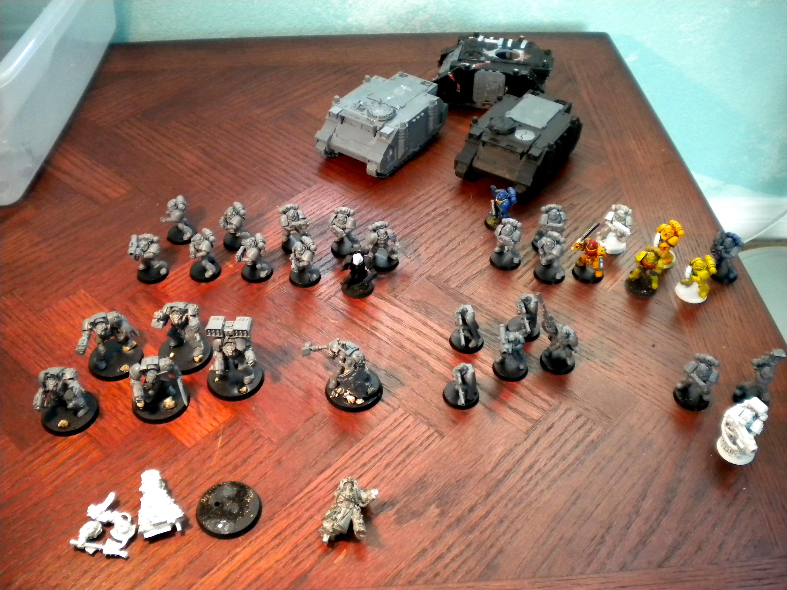 Army, Space Marines, Warhammer 40,000, Work In Progress