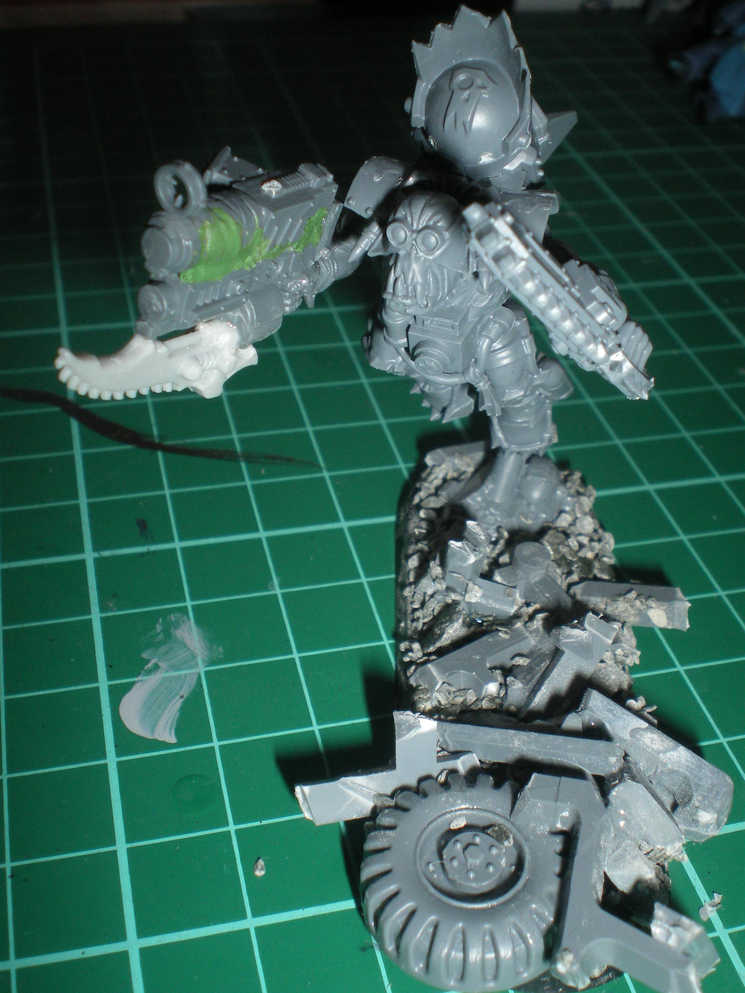 Ork with modified gun