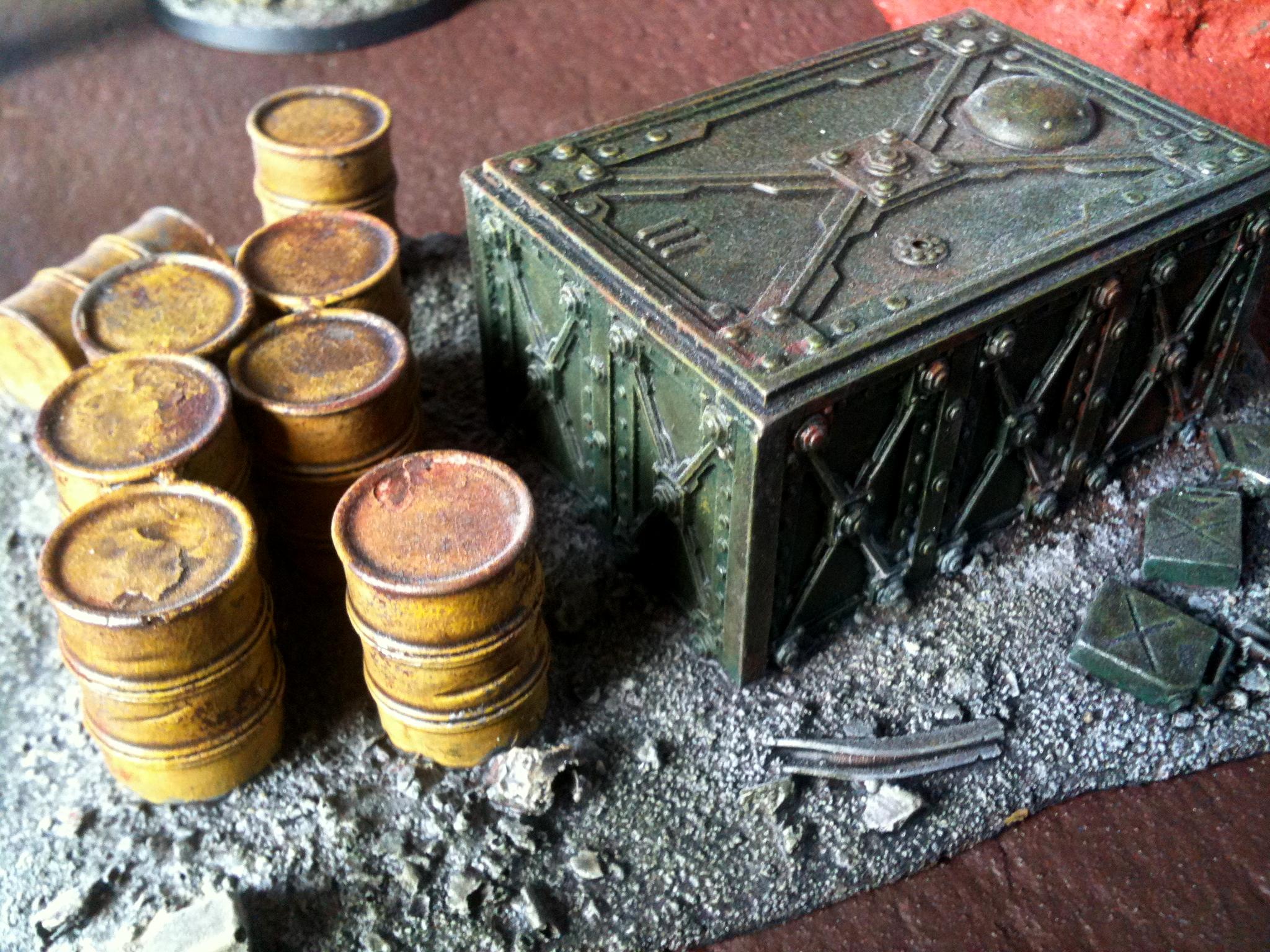Fuel Depot, Terrain
