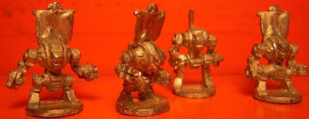 Chaos, Chaos Space Marines, Conversion, Dead, Dreadnought, Epic, Hellbrute, Iron Hands, Metal, Painted, Scratch, Scratch Build, Senes Antiqua, Senex, Space Marines