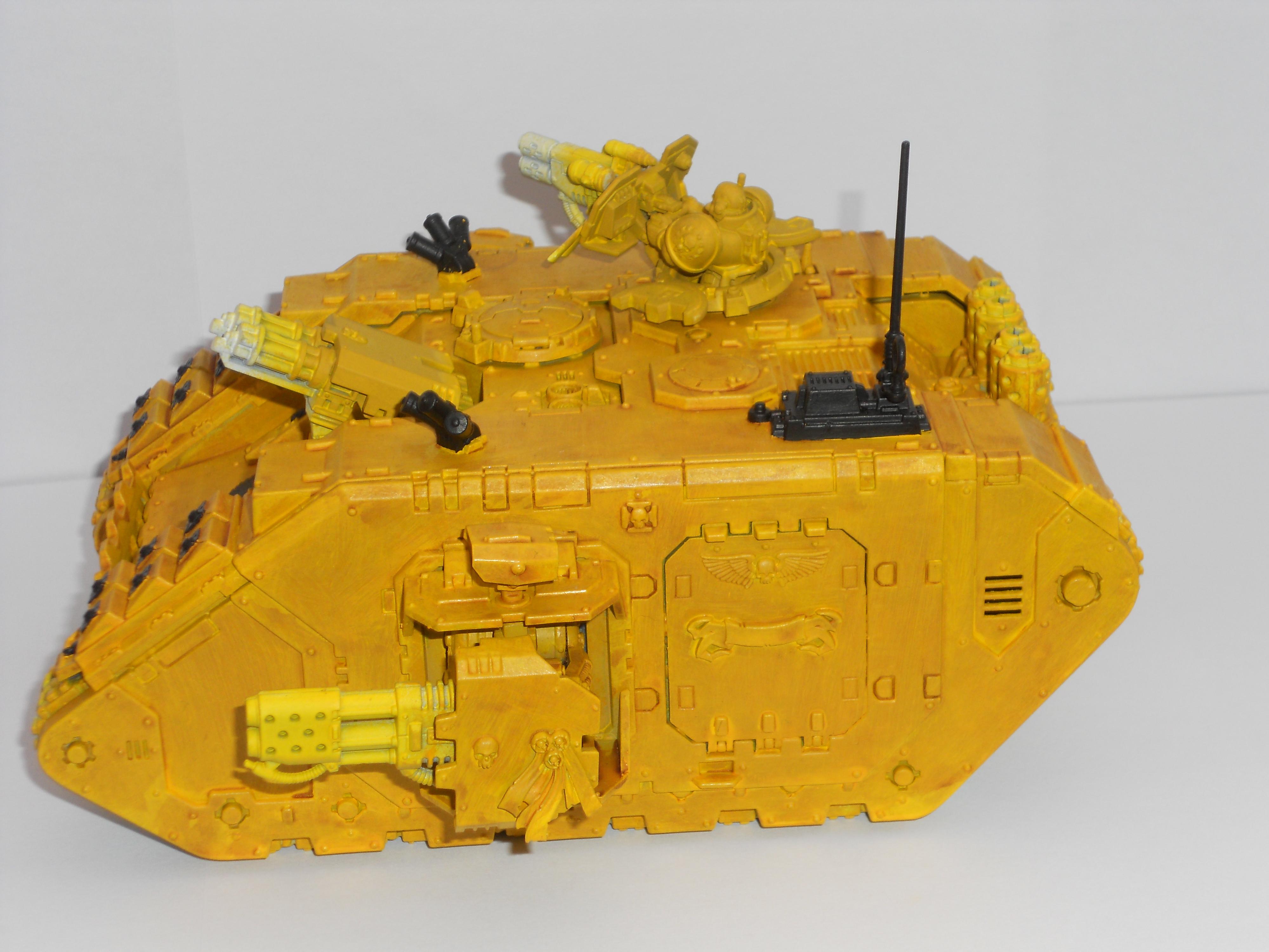 Land raider redeemer WIP