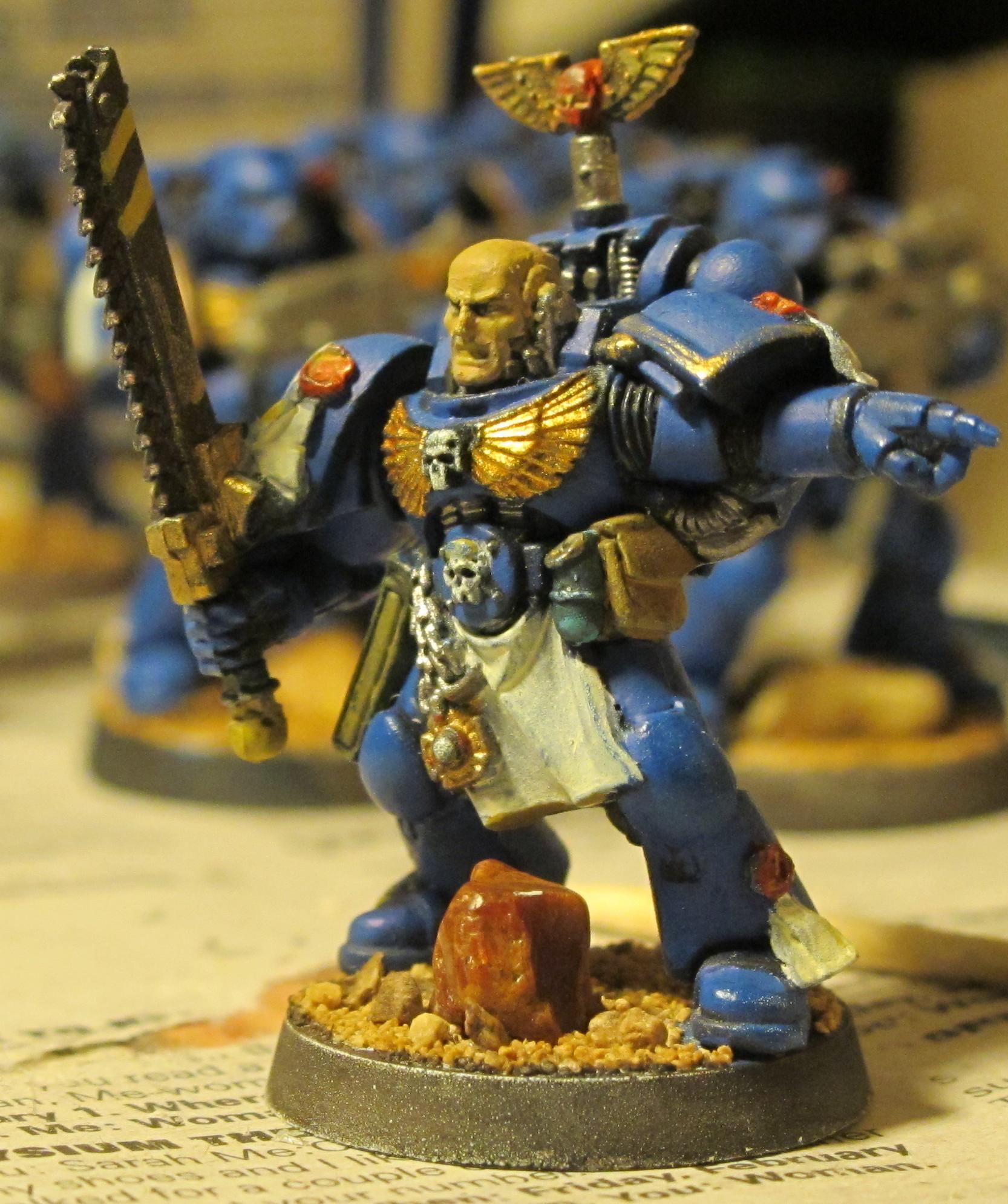 Chainsword, Sergeant, Space Marines
