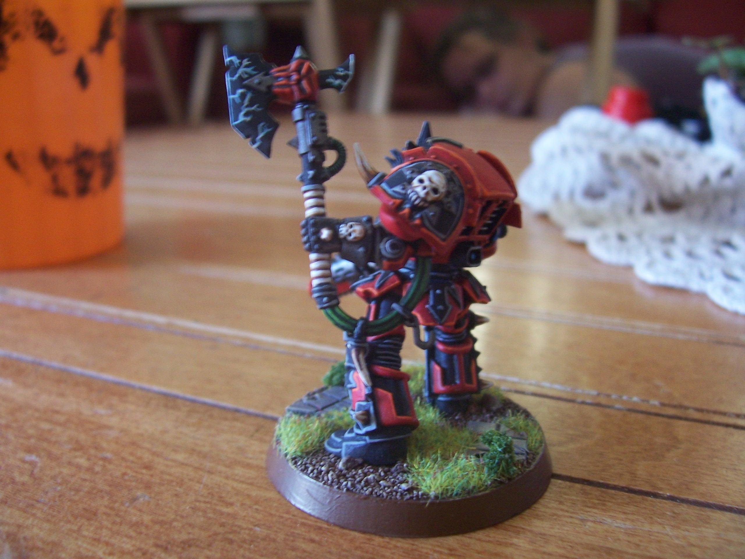 Chaos, Chaos Space Marines, Khorne, Terminator Armor