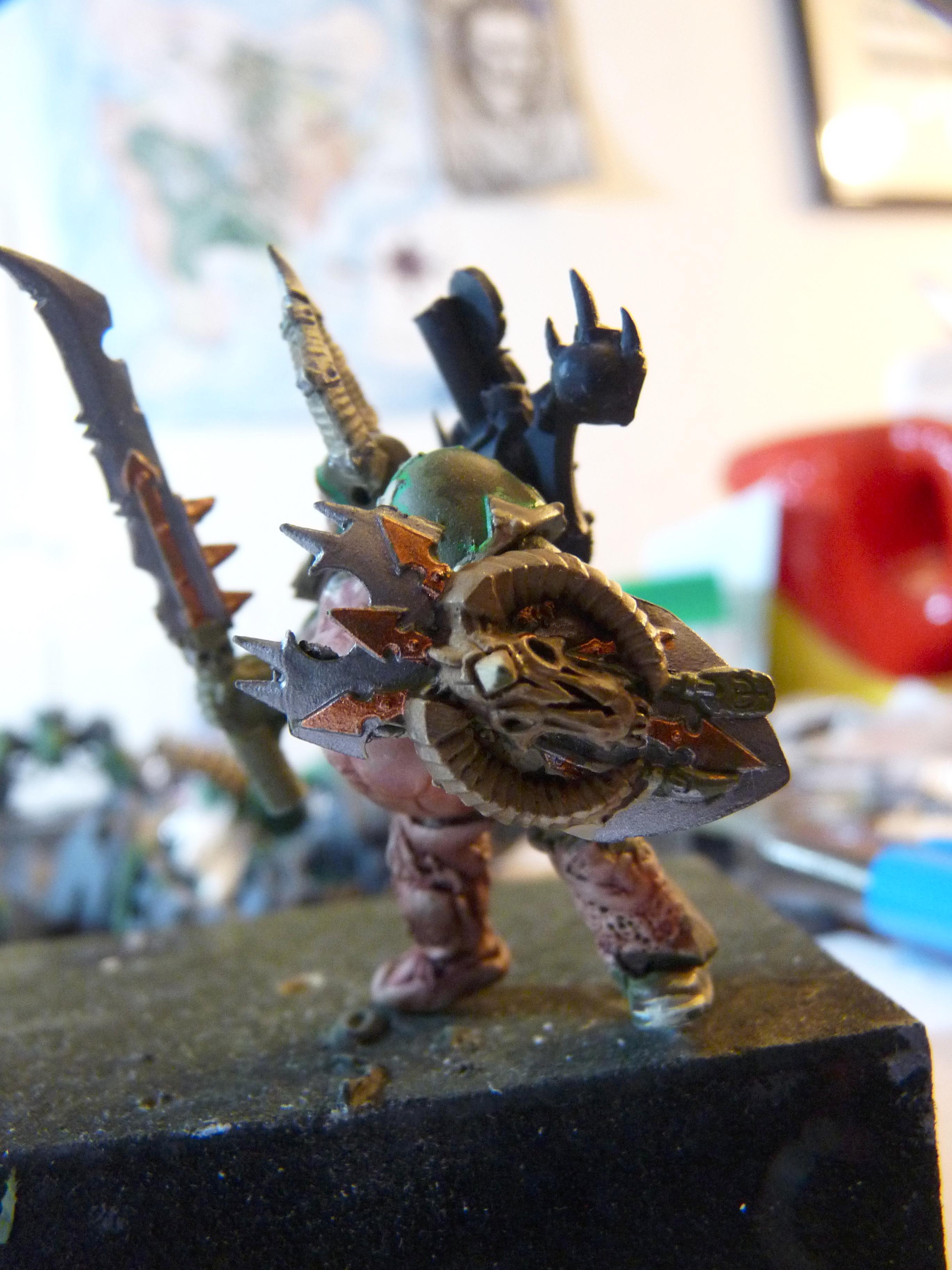Chaos, Chaos Lord, Chaos Space Marines, Conversion, Nurgle