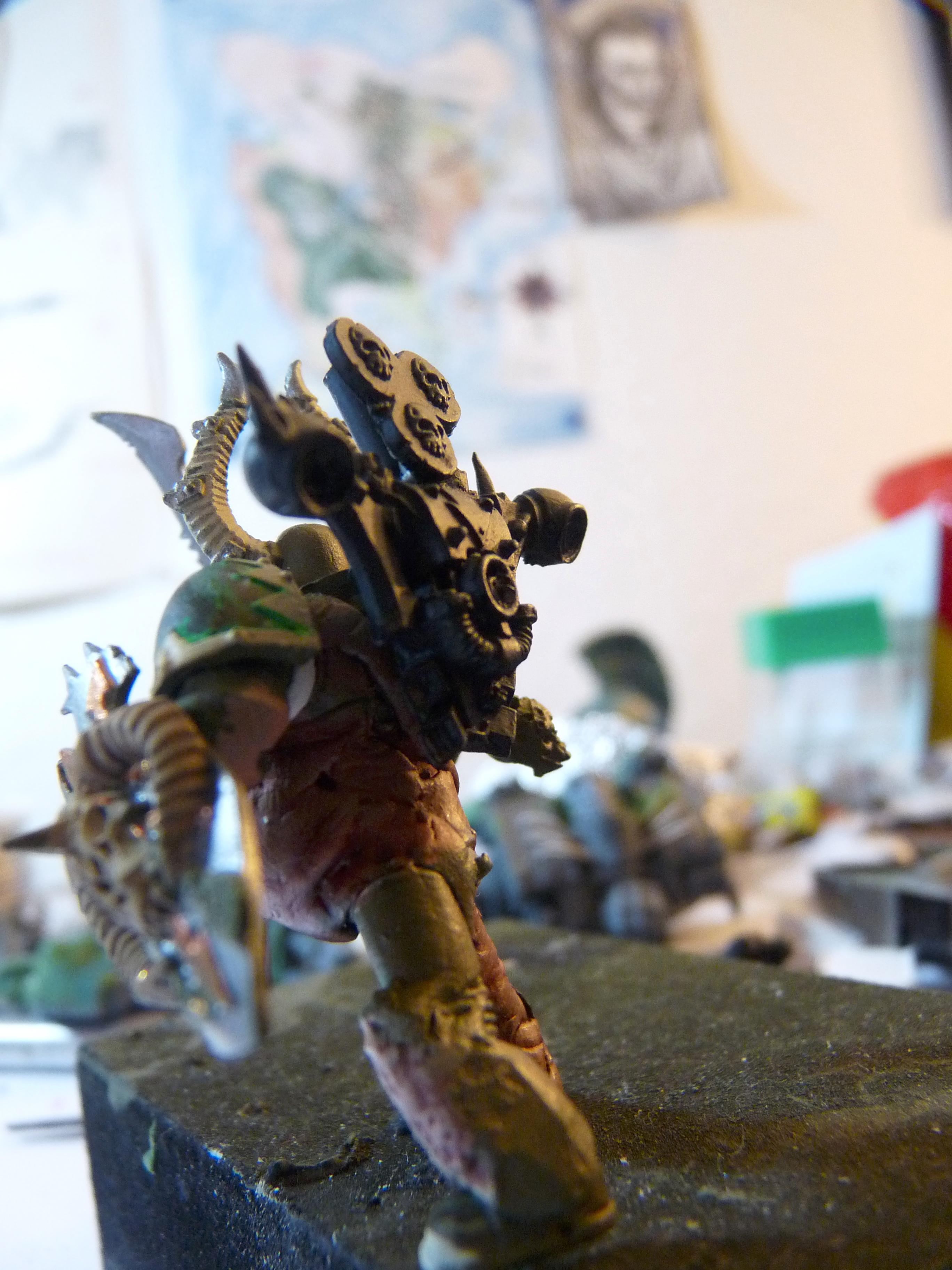Chaos, Chaos Lord, Chaos Space Marines, Conversion, Nurgle
