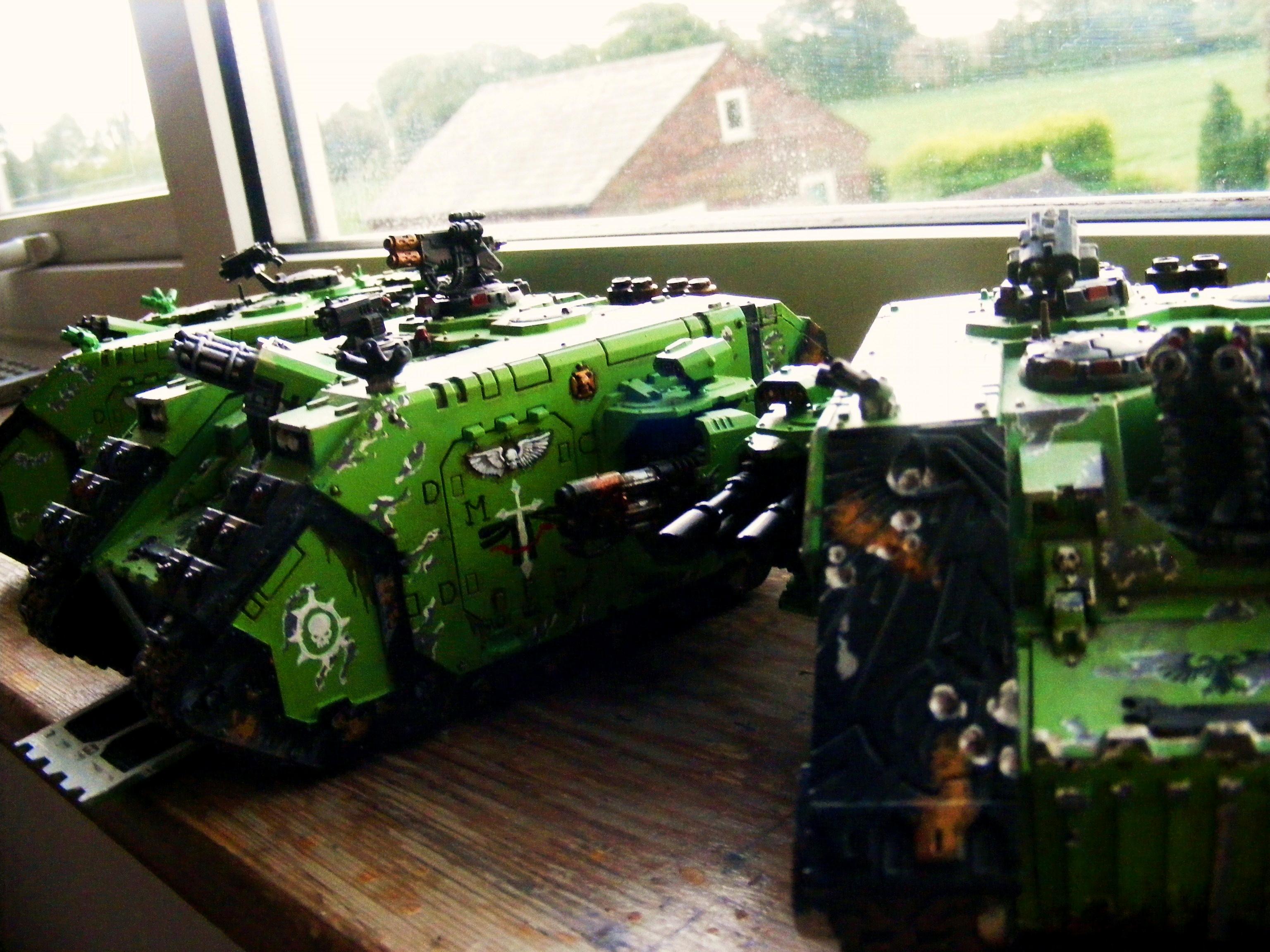 Army, Land Raider, Land Raider Crusader Redeemer, Land Raiders, Sons Of Medusa, Space Marine Army, Space Marines, Work In Progress