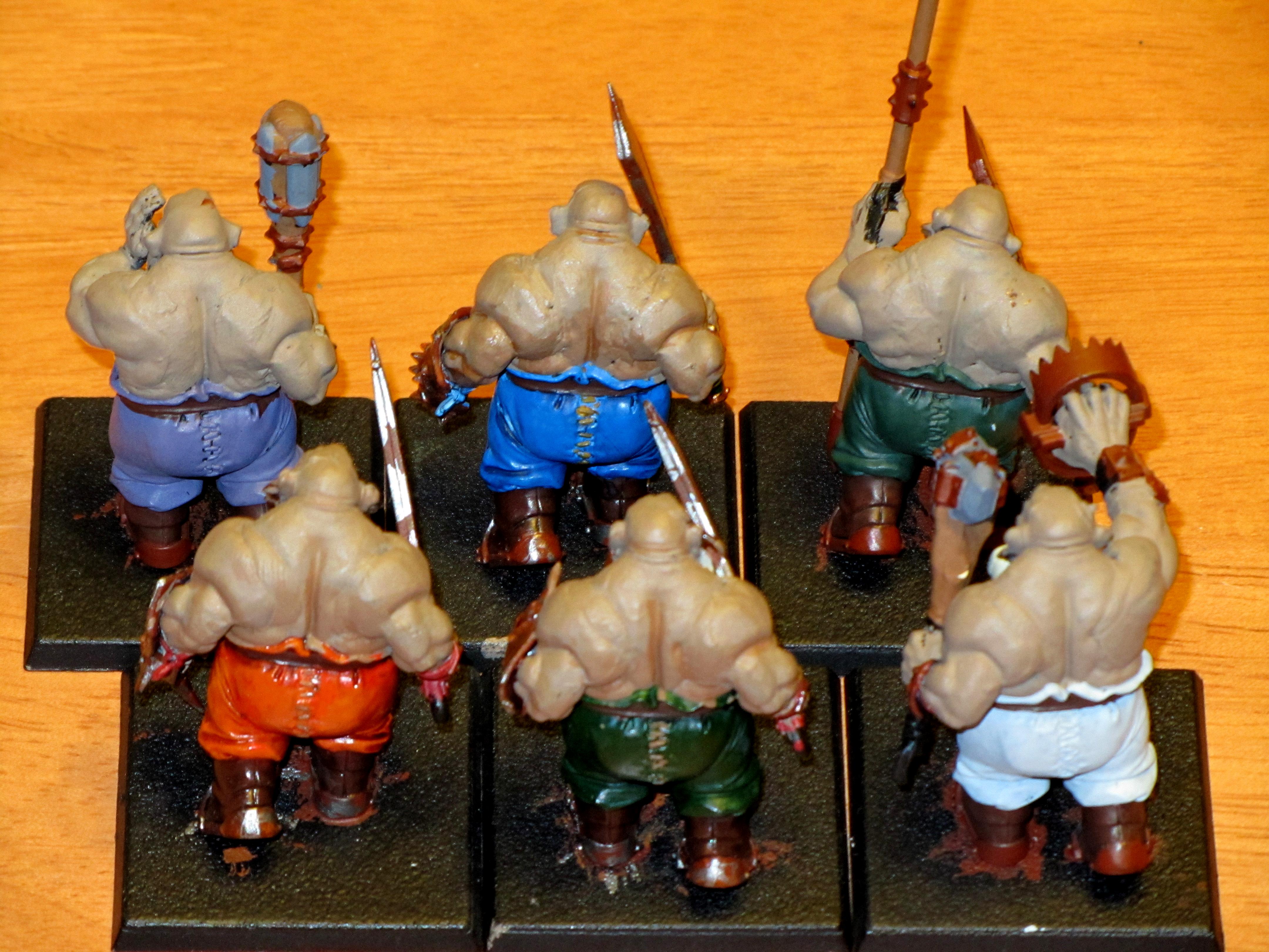 Ogres w/ Green Stuff
