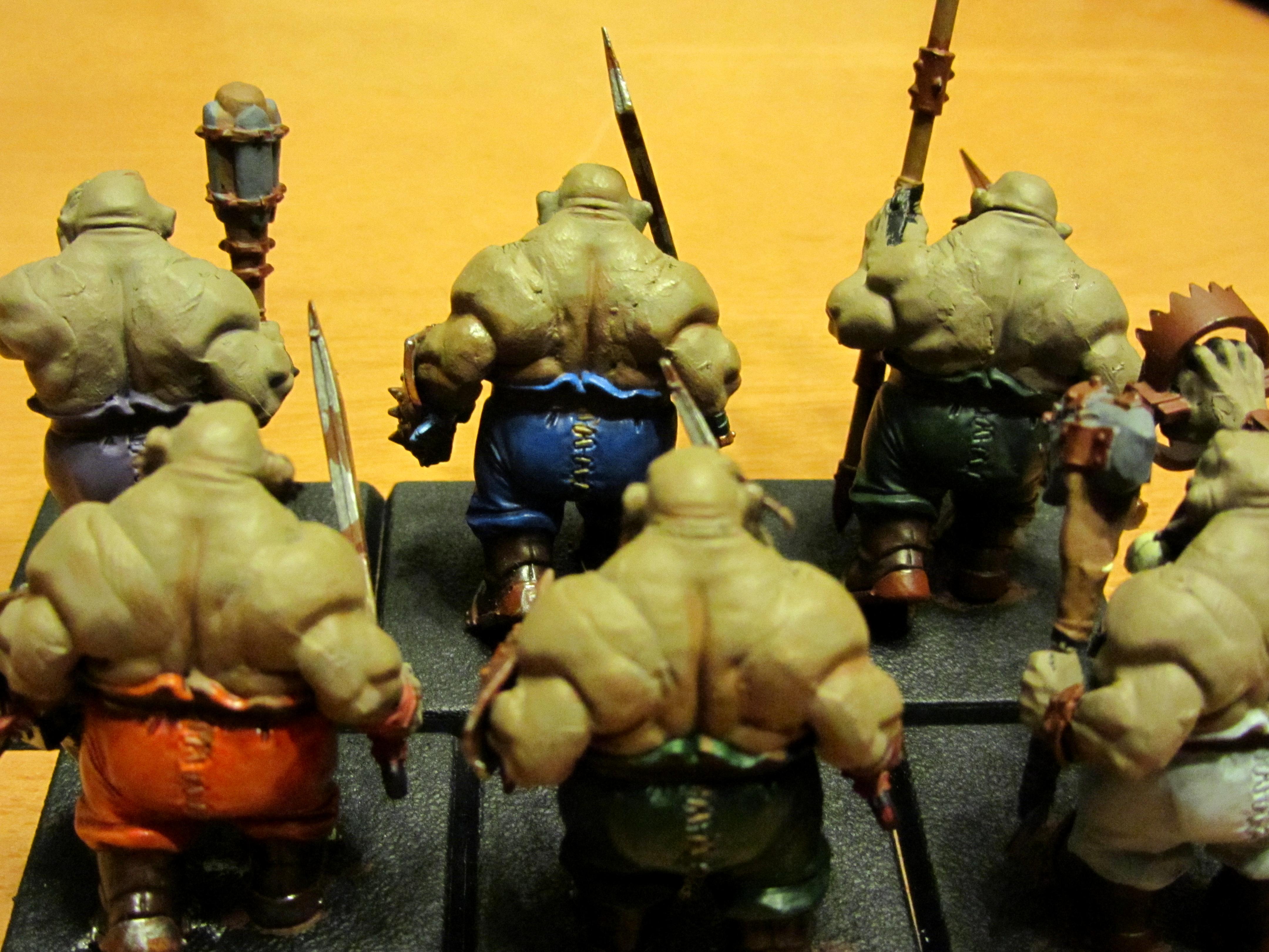 Ogres w/ Green Stuff (Close Up)