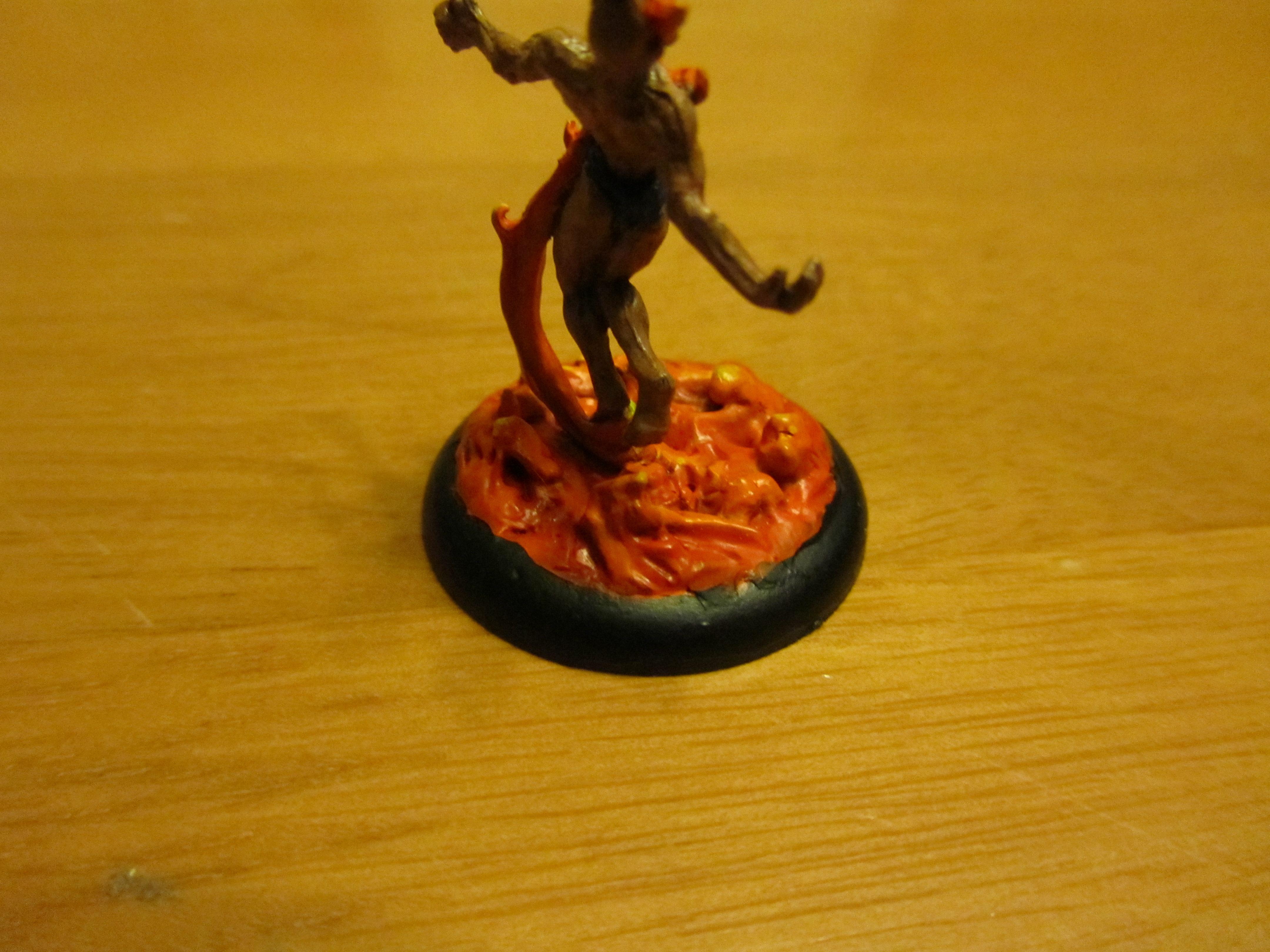 Sculpted base, rear shot