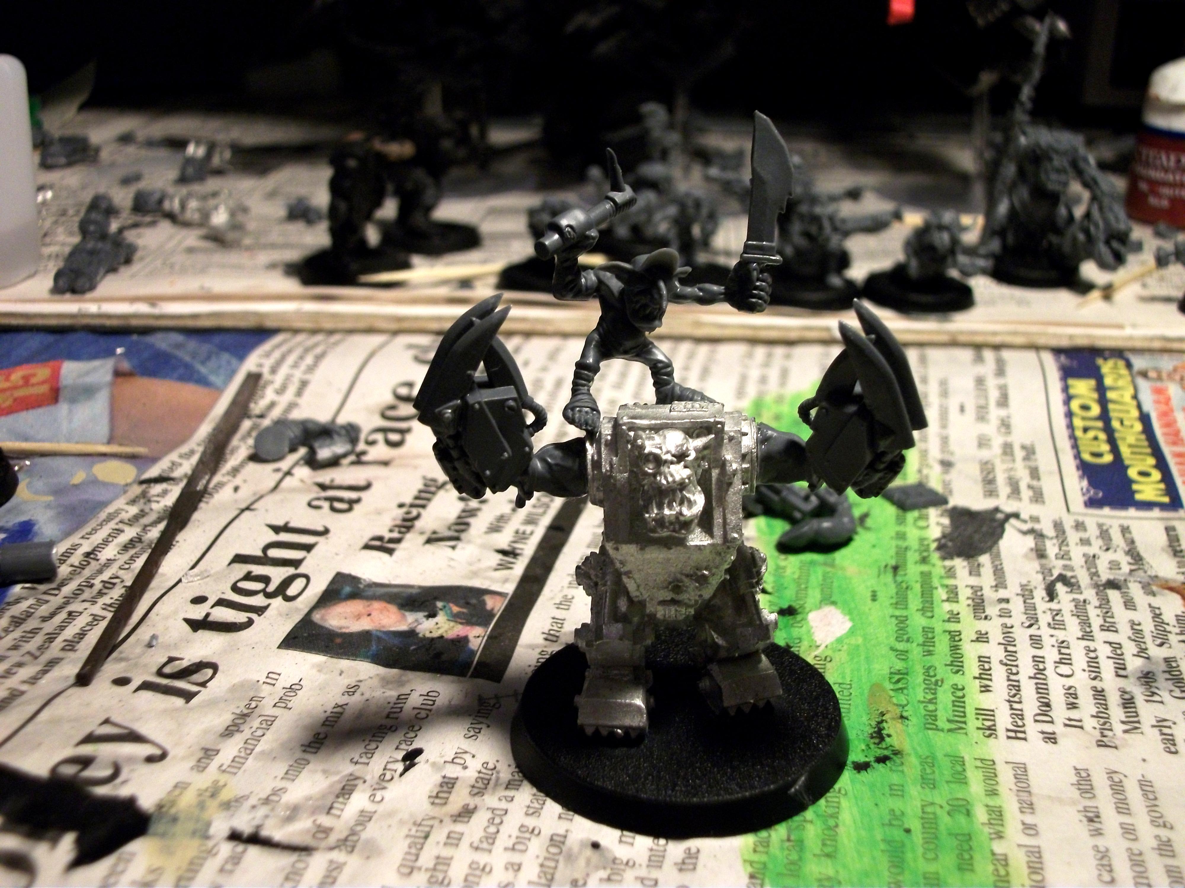 Conversion, Mega, Nob, Orks, Warhammer 40,000