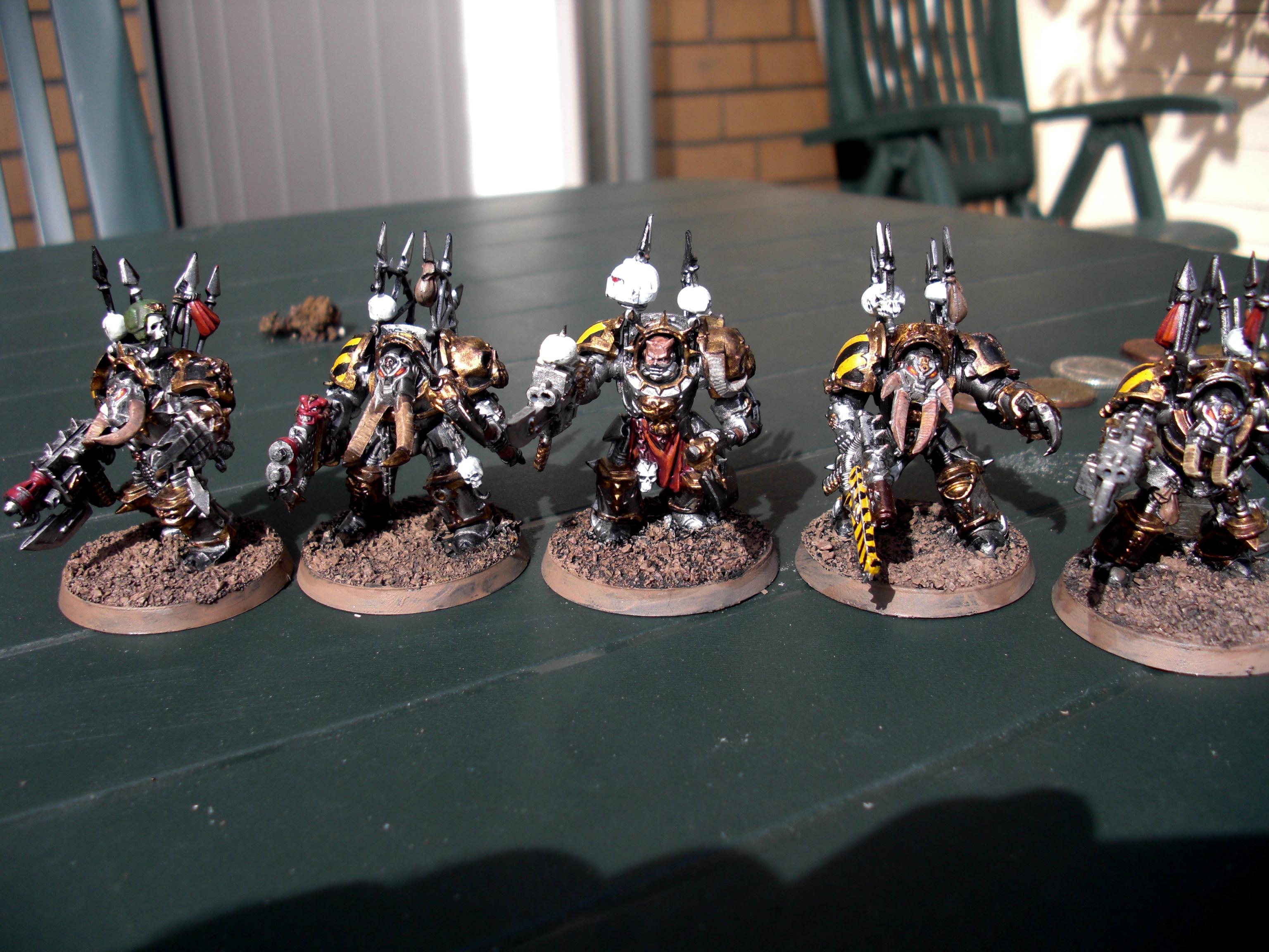 Chaos, Chaos Space Maines, Chaos Space Marines, Iron Warriors, Legion, Terminator Armor, Warhammer 40,000