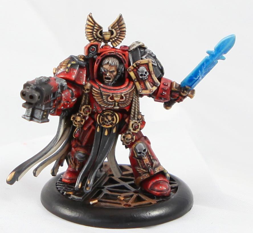 Blood Angels, Lorenzo, Sergeant, Space Hulk, Space Marines, Terminator Armor