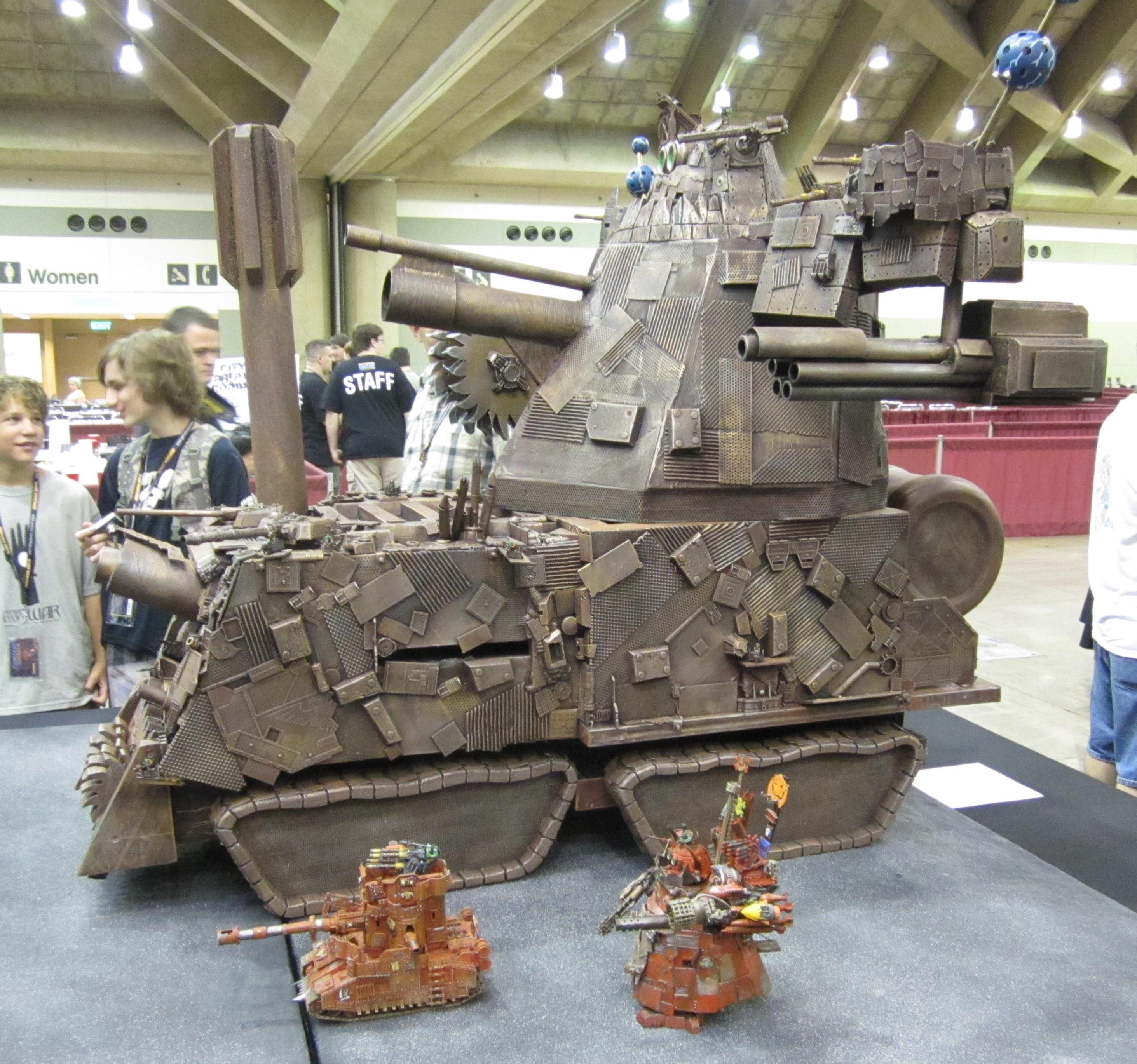 Baltimore Games Day 2010, Fortress, Imperial Guard, Orks, Showcase Comics, Siege Of The Emperor's Forge, Terrain