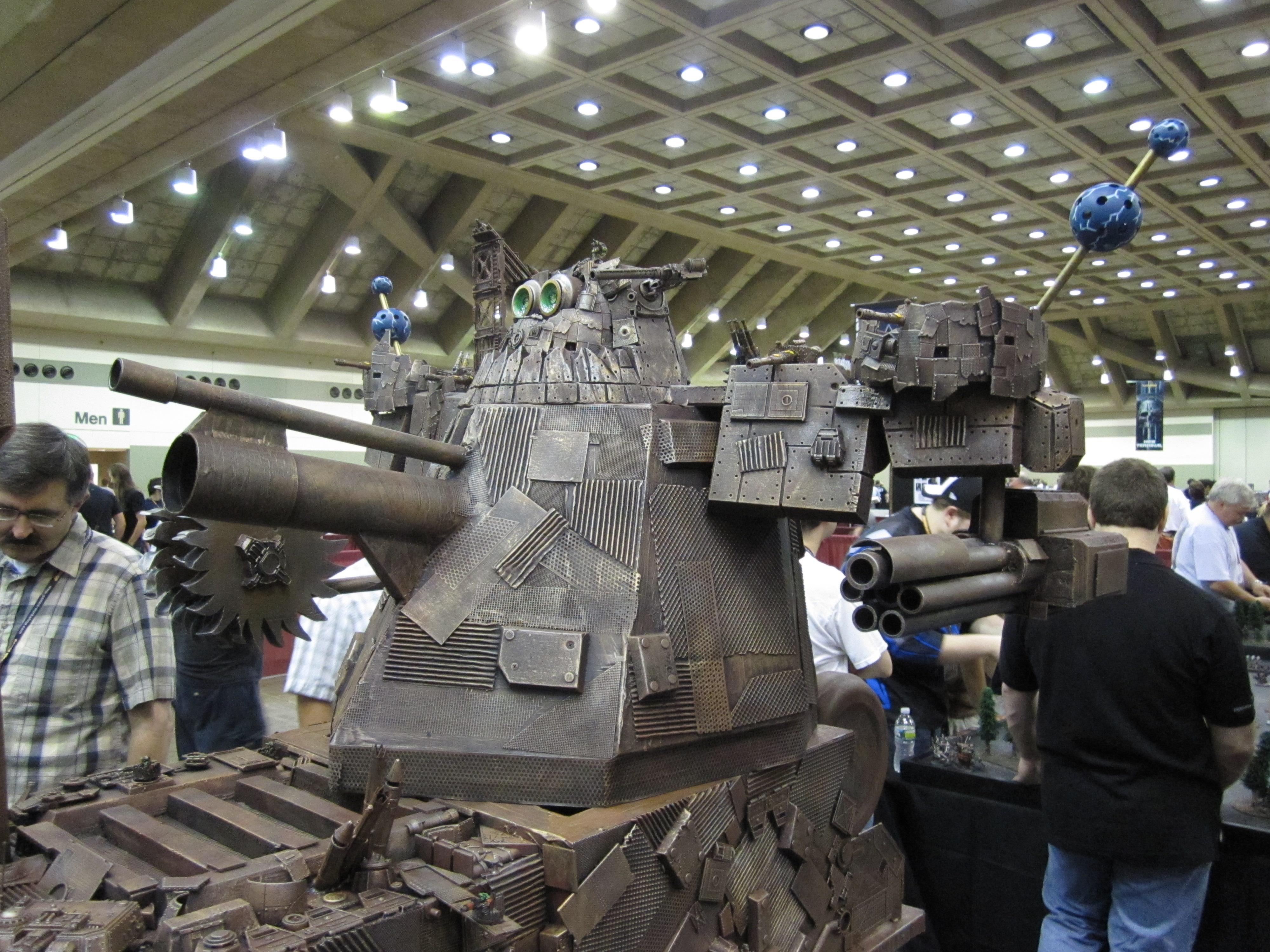 Baltimore Games Day 2010, Fortress, Imperial Guard, Orks, Showcase Comics, Siege Of The Emperor's Forge, Terrain