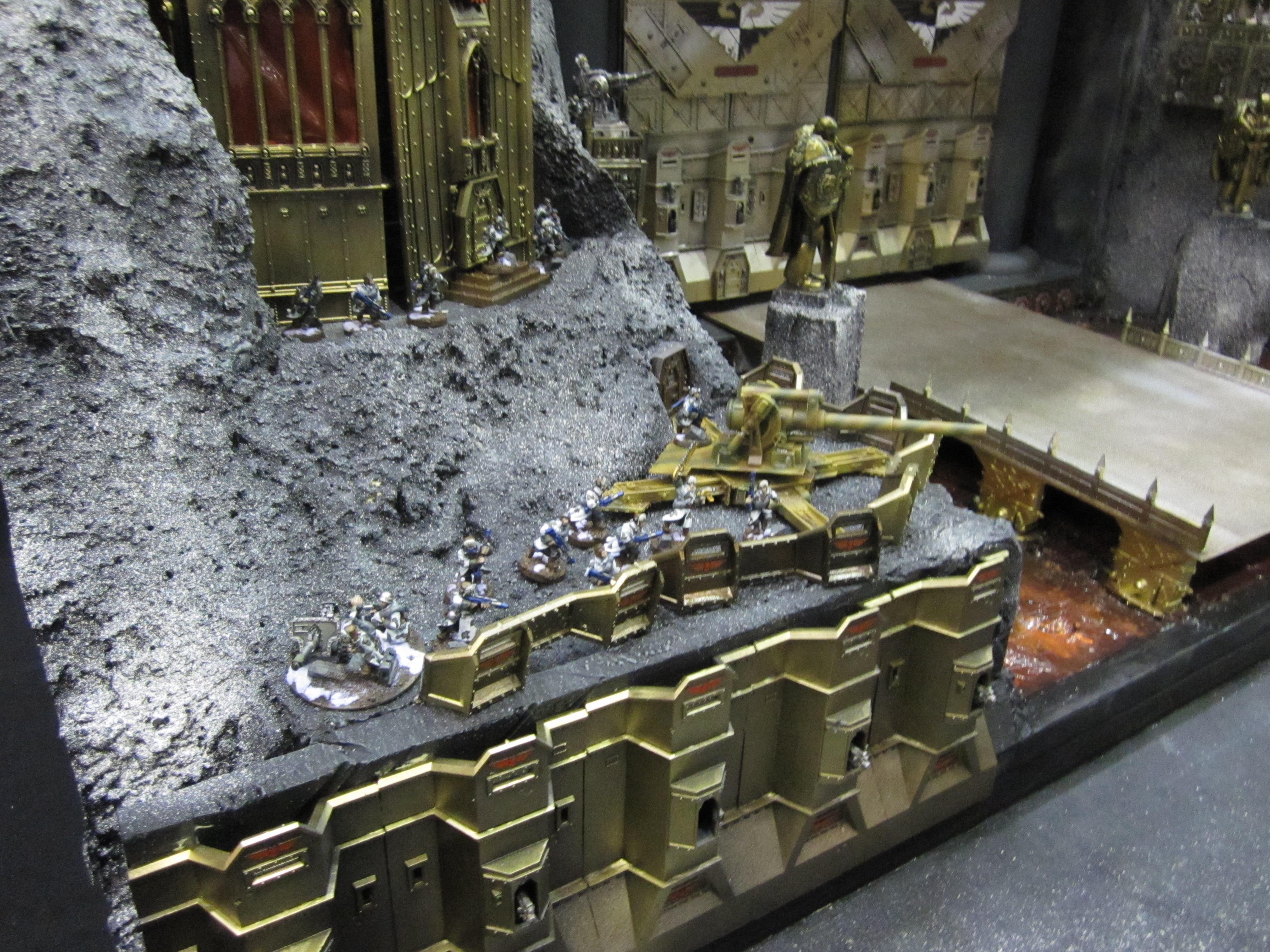 Baltimore Games Day 2010, Bastion, Fortress, Imperial Guard, Orks, Showcase Comics, Siege Of The Emperor's Forge, Terrain
