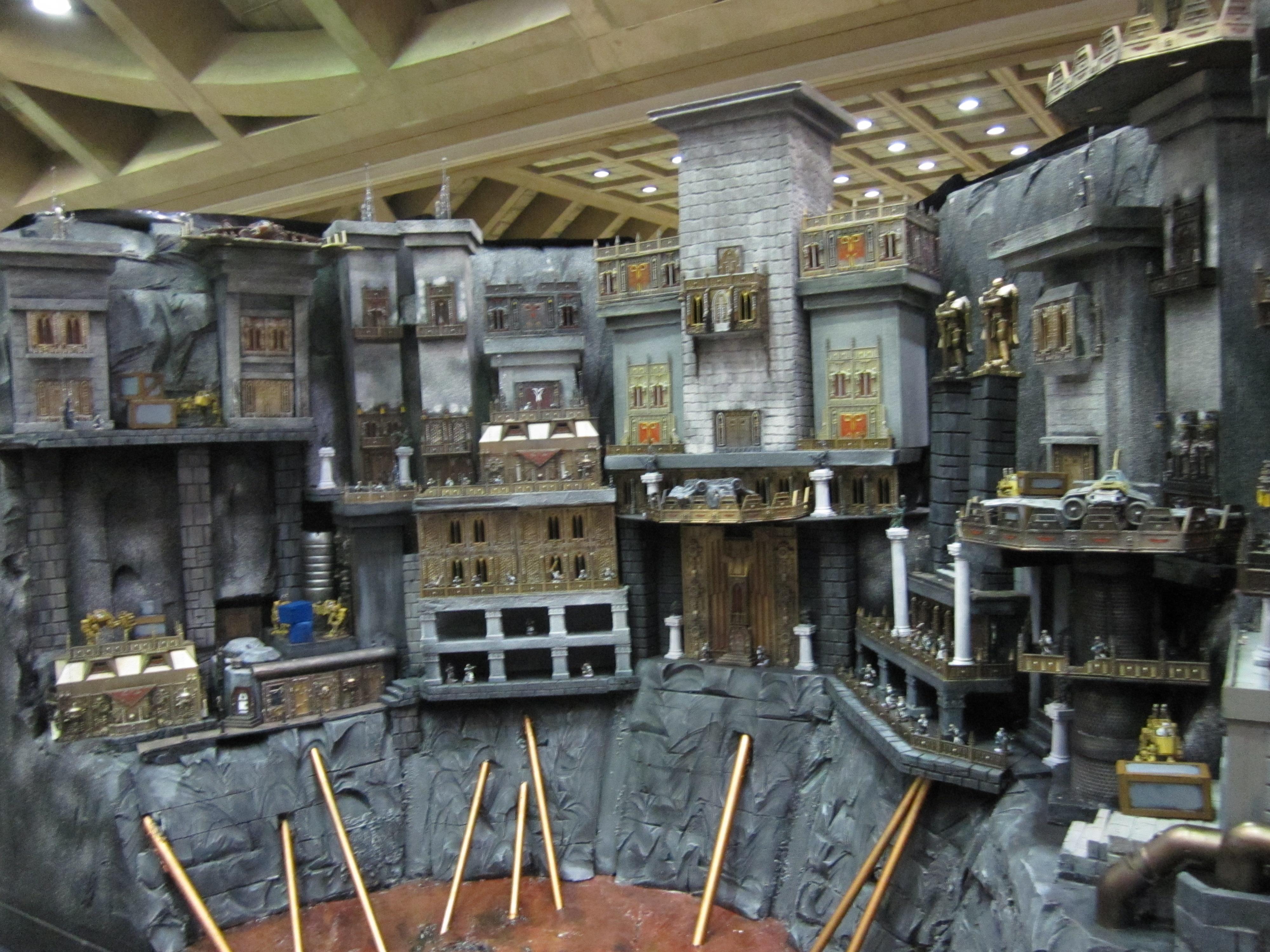 Baltimore Games Day 2010, Fortress, Imperial Guard, Orks, Showcase Comics, Siege Of The Emperor's Forge, Terrain