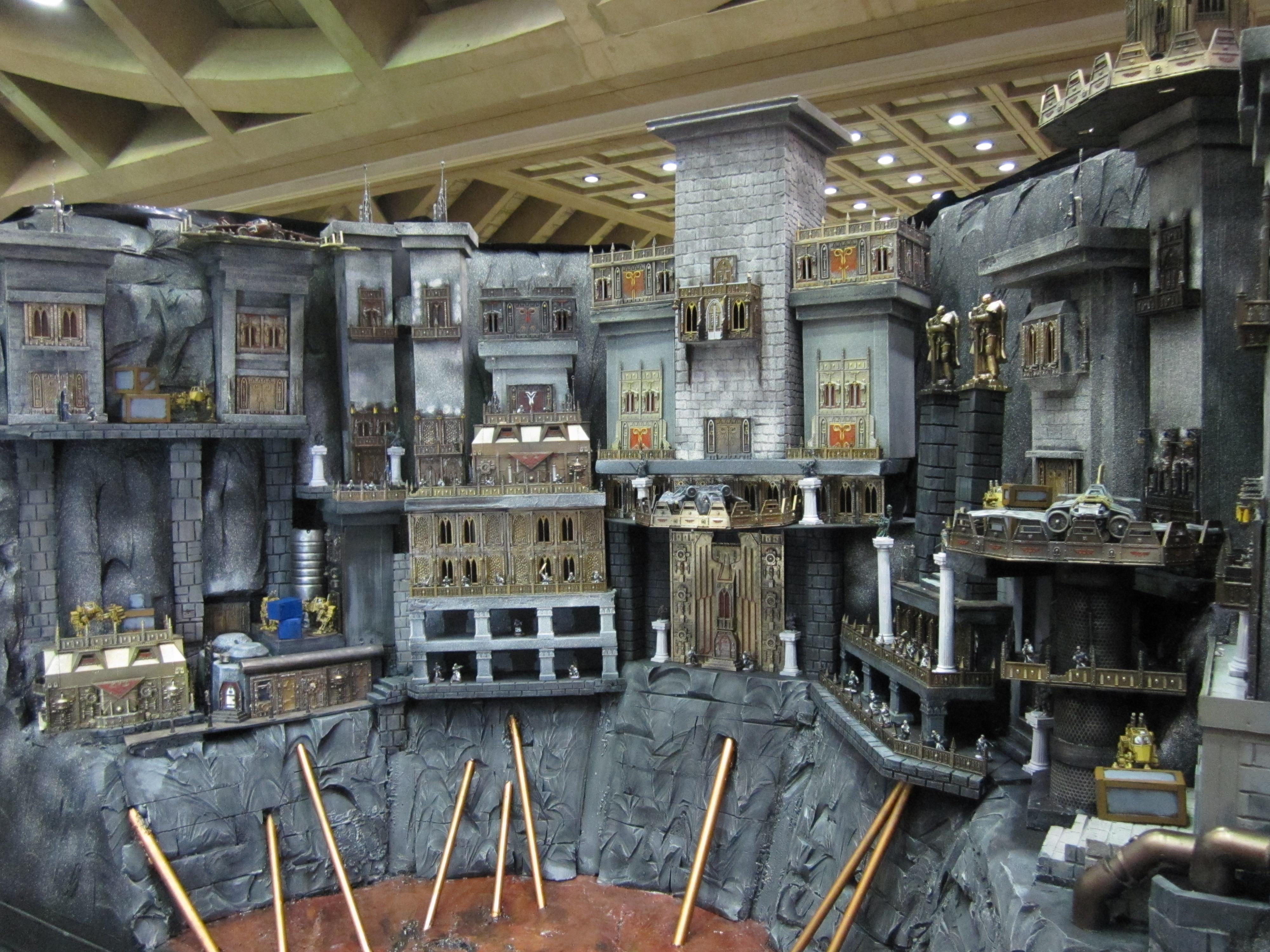 Baltimore Games Day 2010, Fortress, Imperial Guard, Orks, Showcase Comics, Siege Of The Emperor's Forge, Terrain