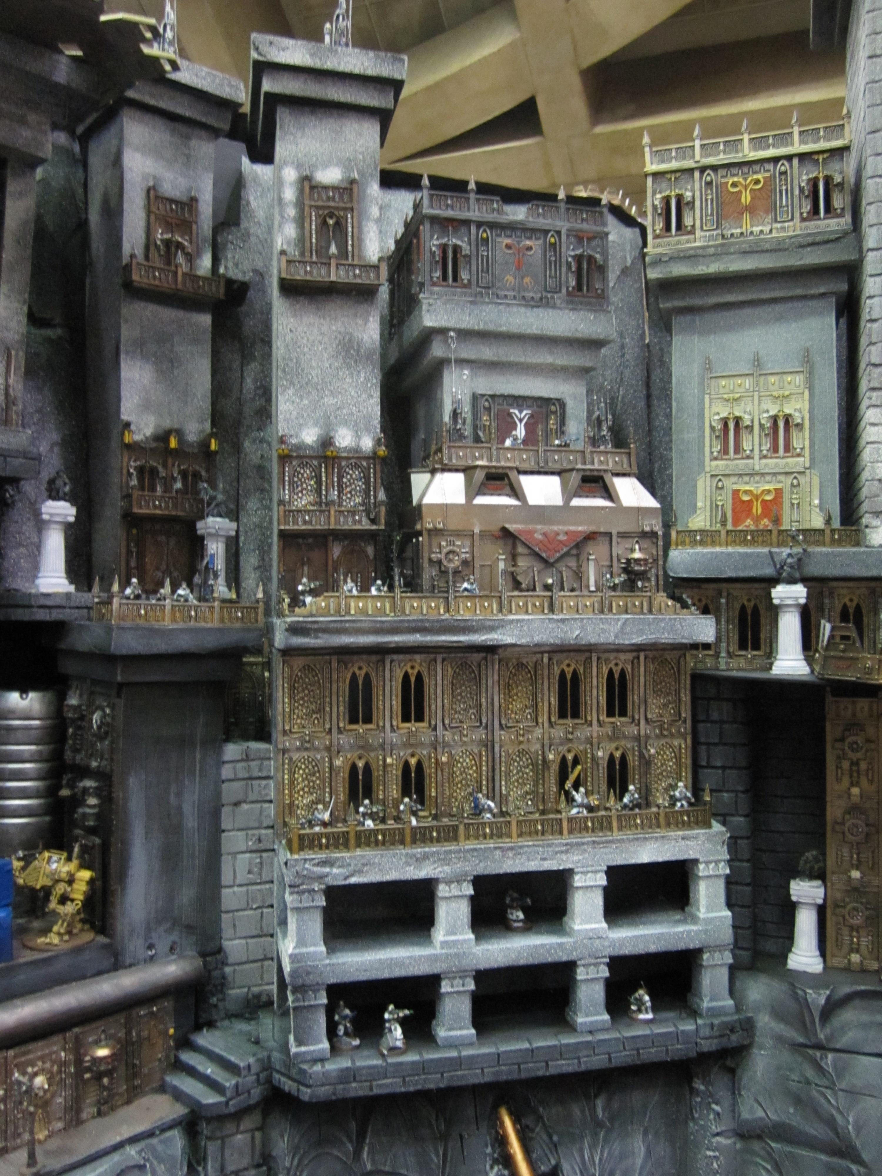 Baltimore Games Day 2010, Fortress, Imperial Guard, Orks, Showcase Comics, Siege Of The Emperor's Forge, Terrain