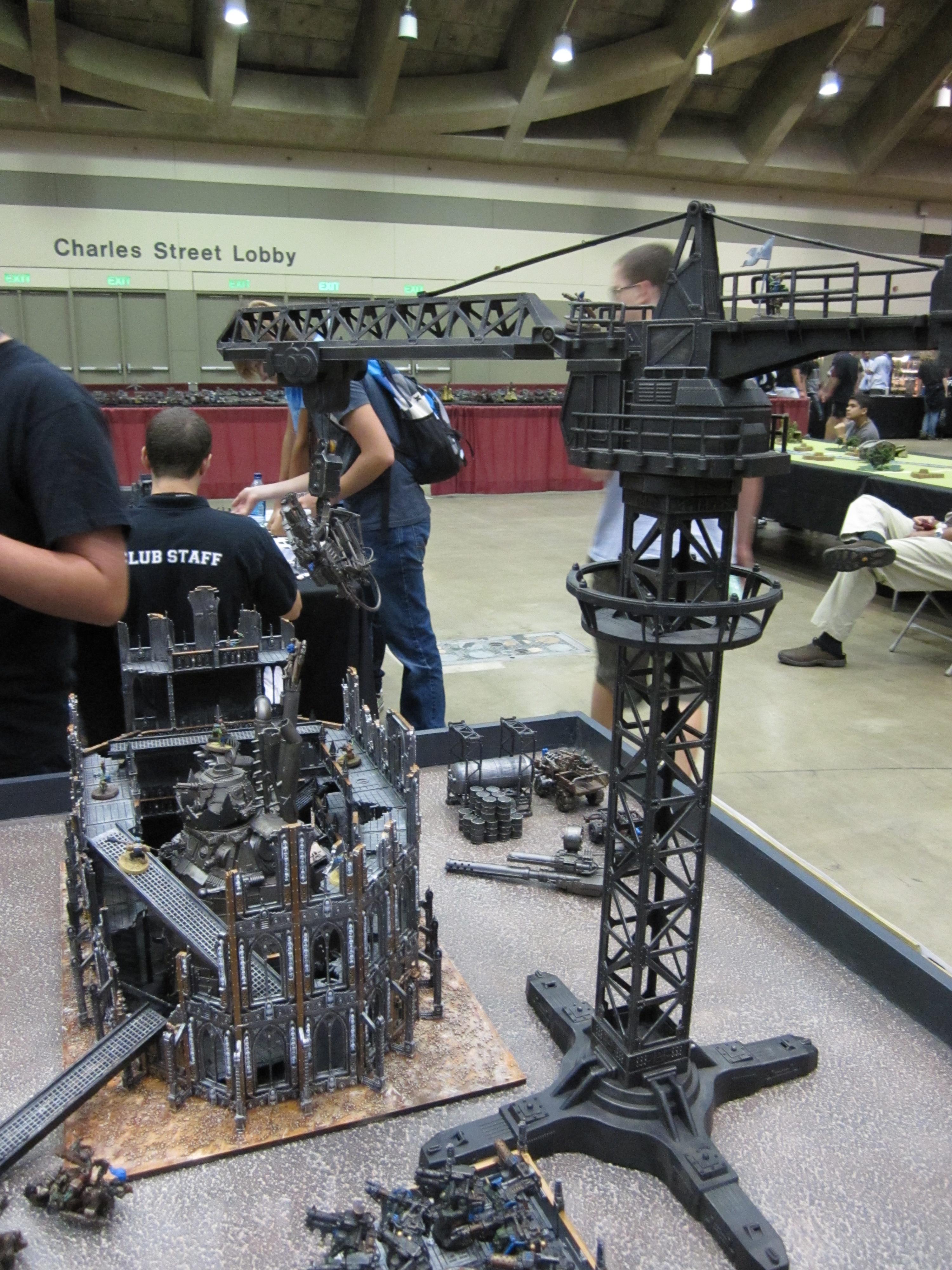 Baltimore Games Day 2010, Crain, Terrain