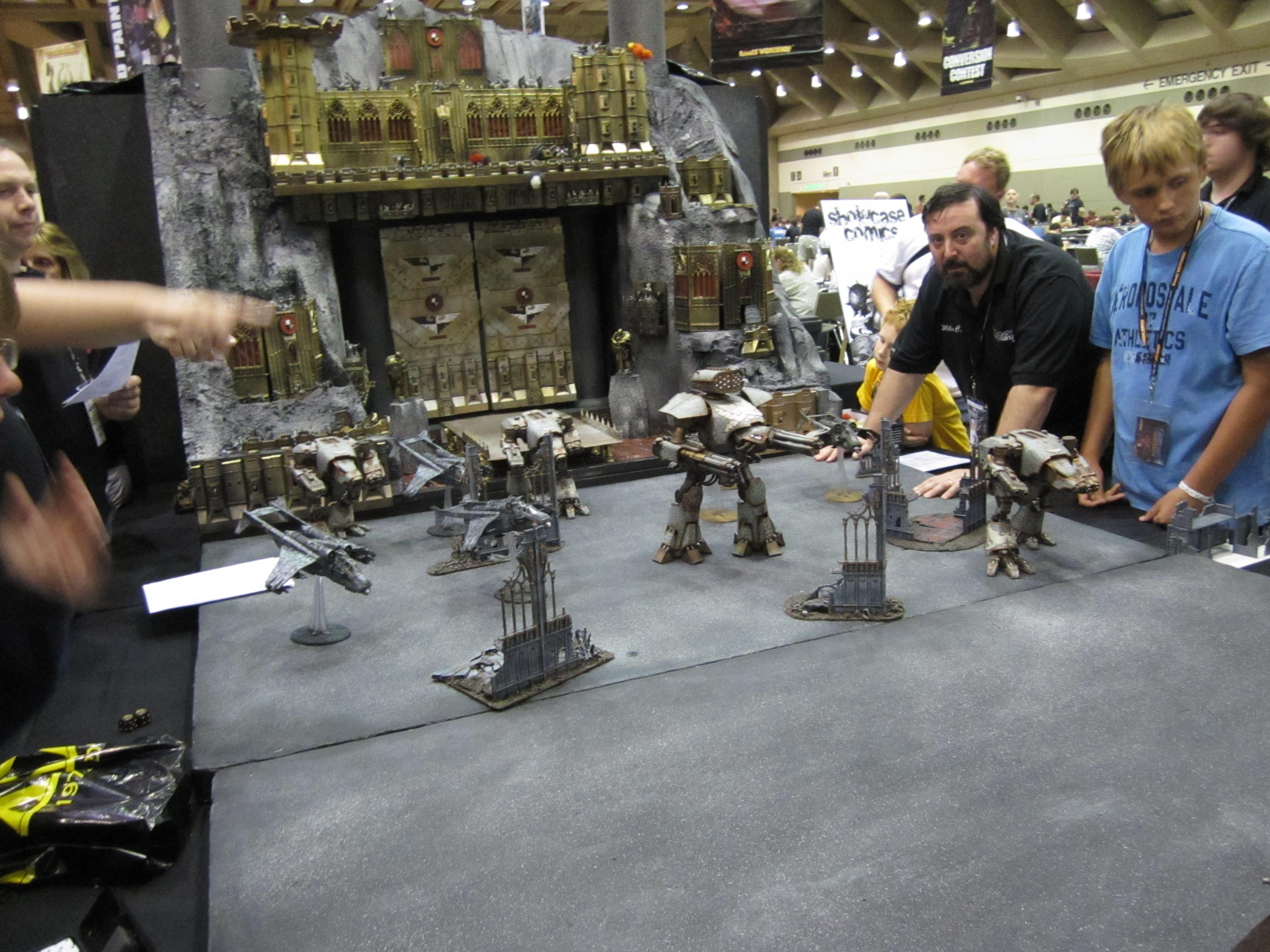 Baltimore Games Day 2010, Bastion, Fortress, Imperial Guard, Orks, Showcase Comics, Siege Of The Emperor's Forge, Terrain