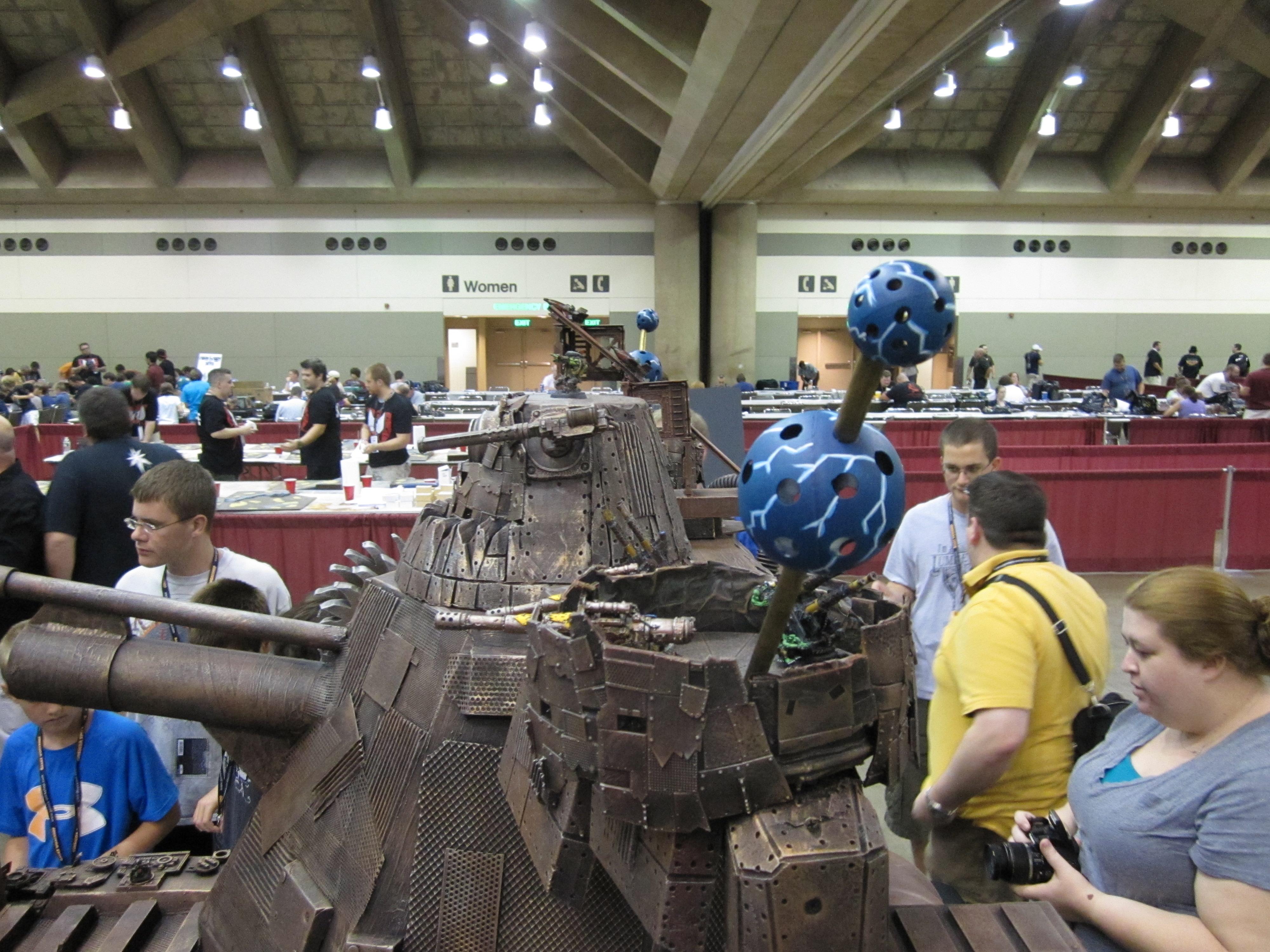 Baltimore Games Day 2010, Fortress, Imperial Guard, Orks, Showcase Comics, Siege Of The Emperor's Forge, Terrain